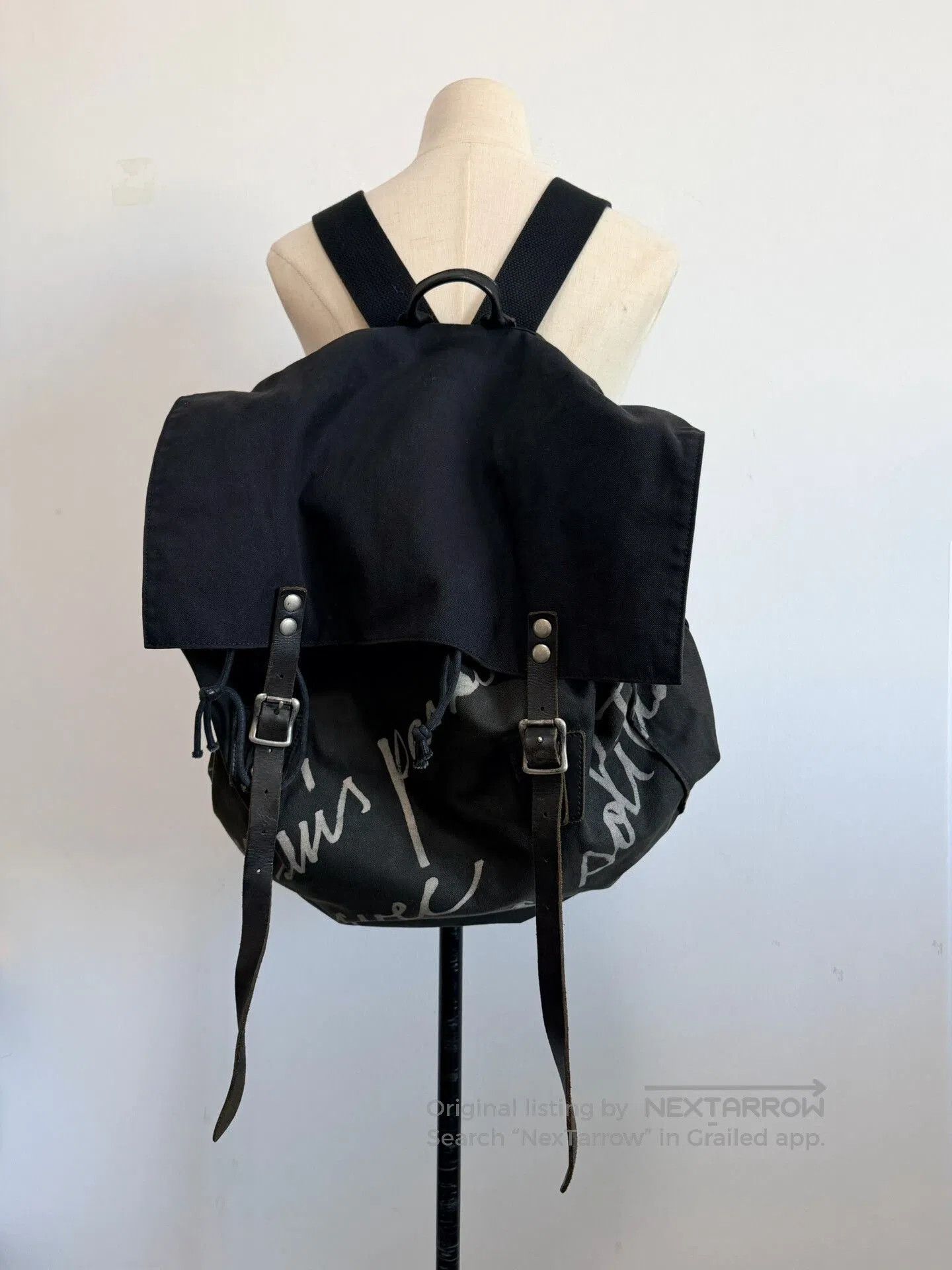 Yohji Yamamoto Yohji Yamamoto Y's Backpack. Size ONE SIZE - 2 Thumbnail