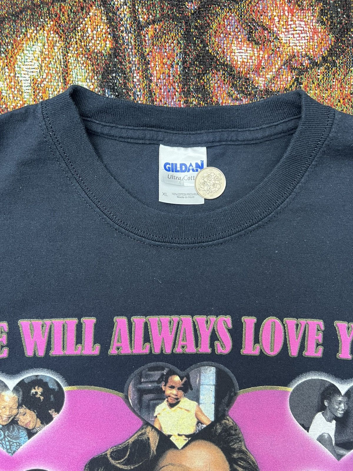Vintage Whitney Houston Memorial Tee Size US XL / EU 56 / 4 - 5 Thumbnail