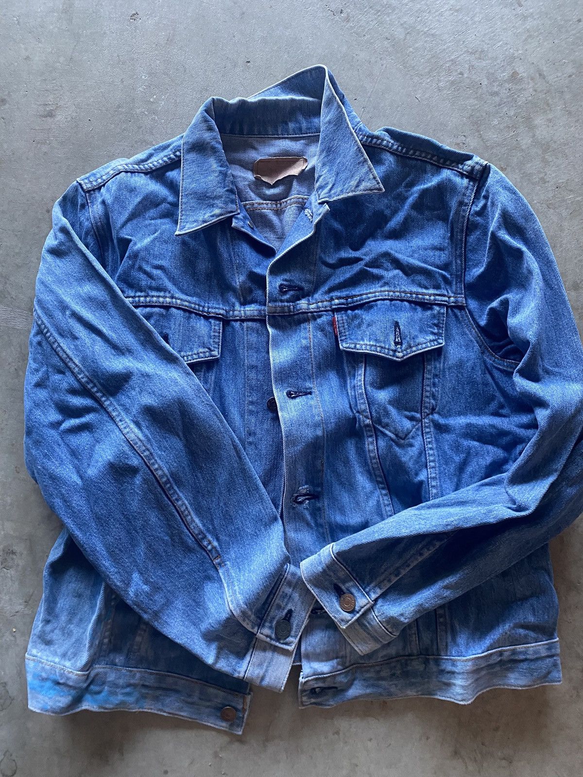 Levi's Levis Denim Vintage Jacket Size US L / EU 52-54 / 3 - 1 Thumbnail