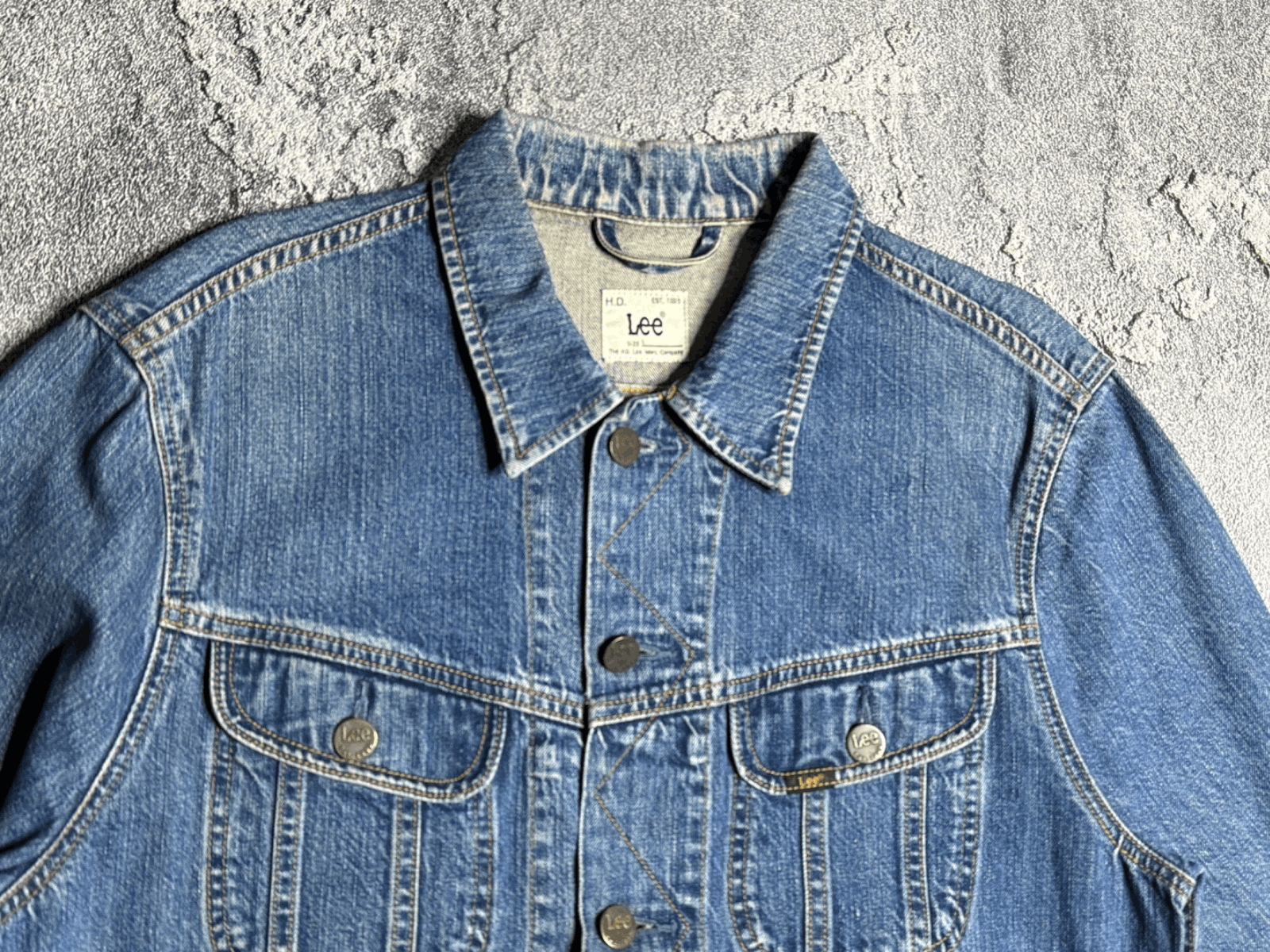 Lee Lee men's denim jacket L Size US L / EU 52-54 / 3 - 2 Thumbnail