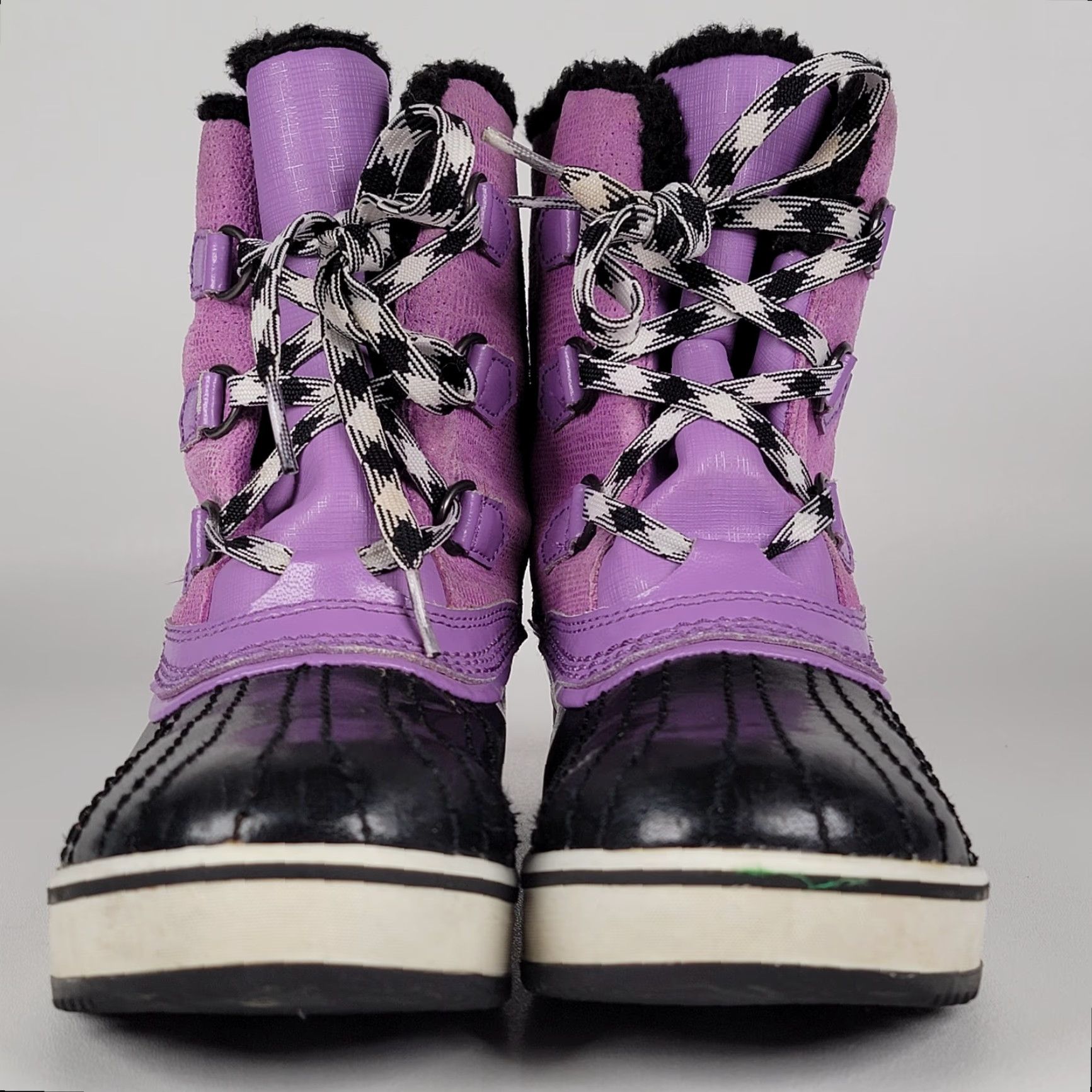 SOREL VINTAGE Sorel Pink Insulated Yoot Pack Boots Women Men's 9 7 EU 40 Winter Water Resistant Lace Up Rubber Upper Leather Snow Boot Adults Girls Boys? Size US 10 / IT 40 - 2 Thumbnail