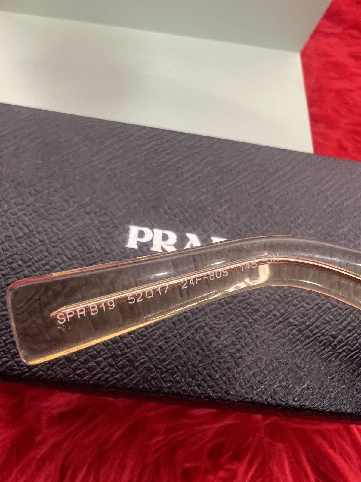 Prada Prada Blue Sunglasses Size ONE SIZE - 3 Thumbnail