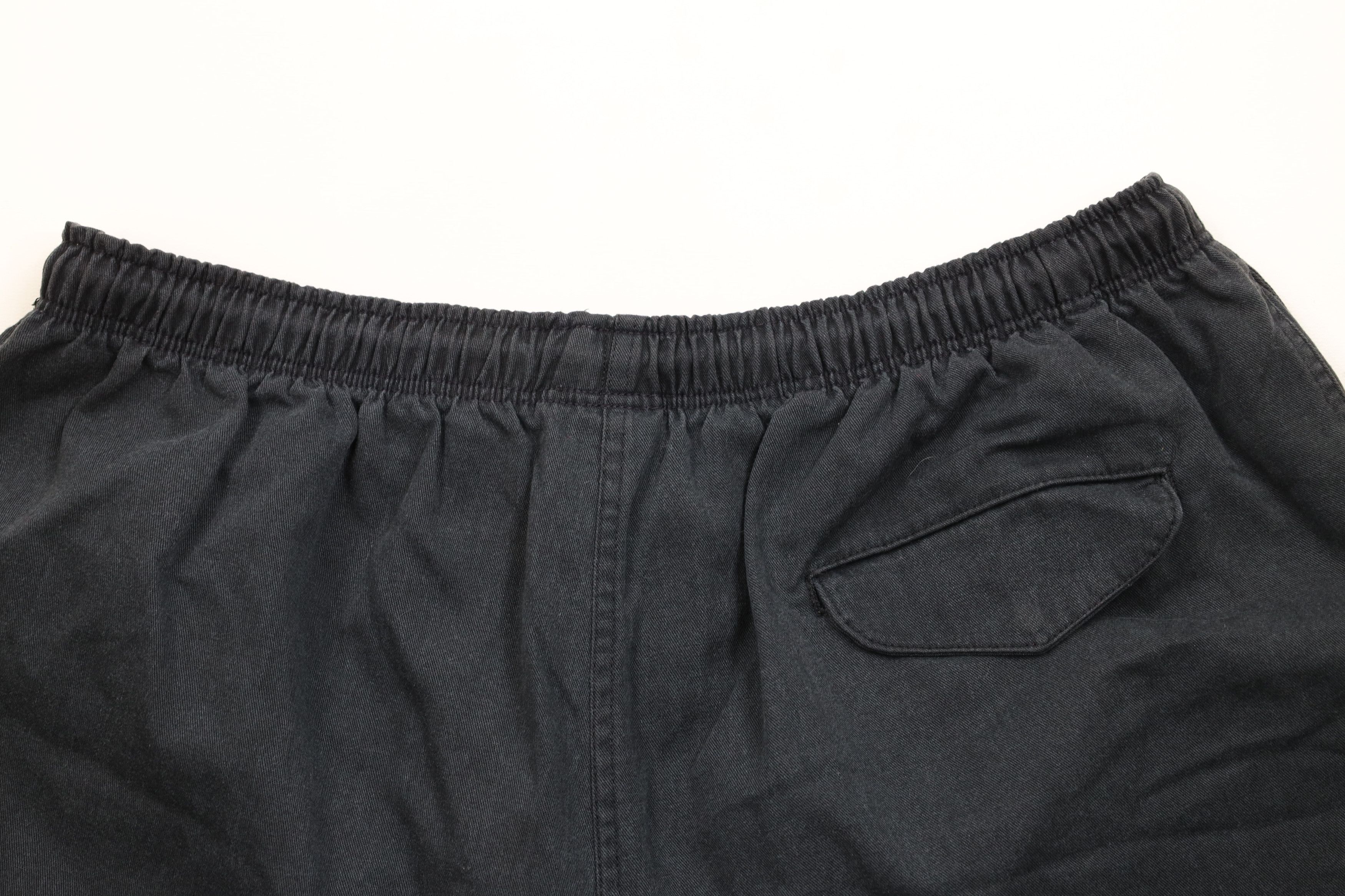 Lands' End × Vintage Vintage 90s Lands End Above Knee Cotton Shorts Black USA Size US 36 / EU 52 - 9 Thumbnail