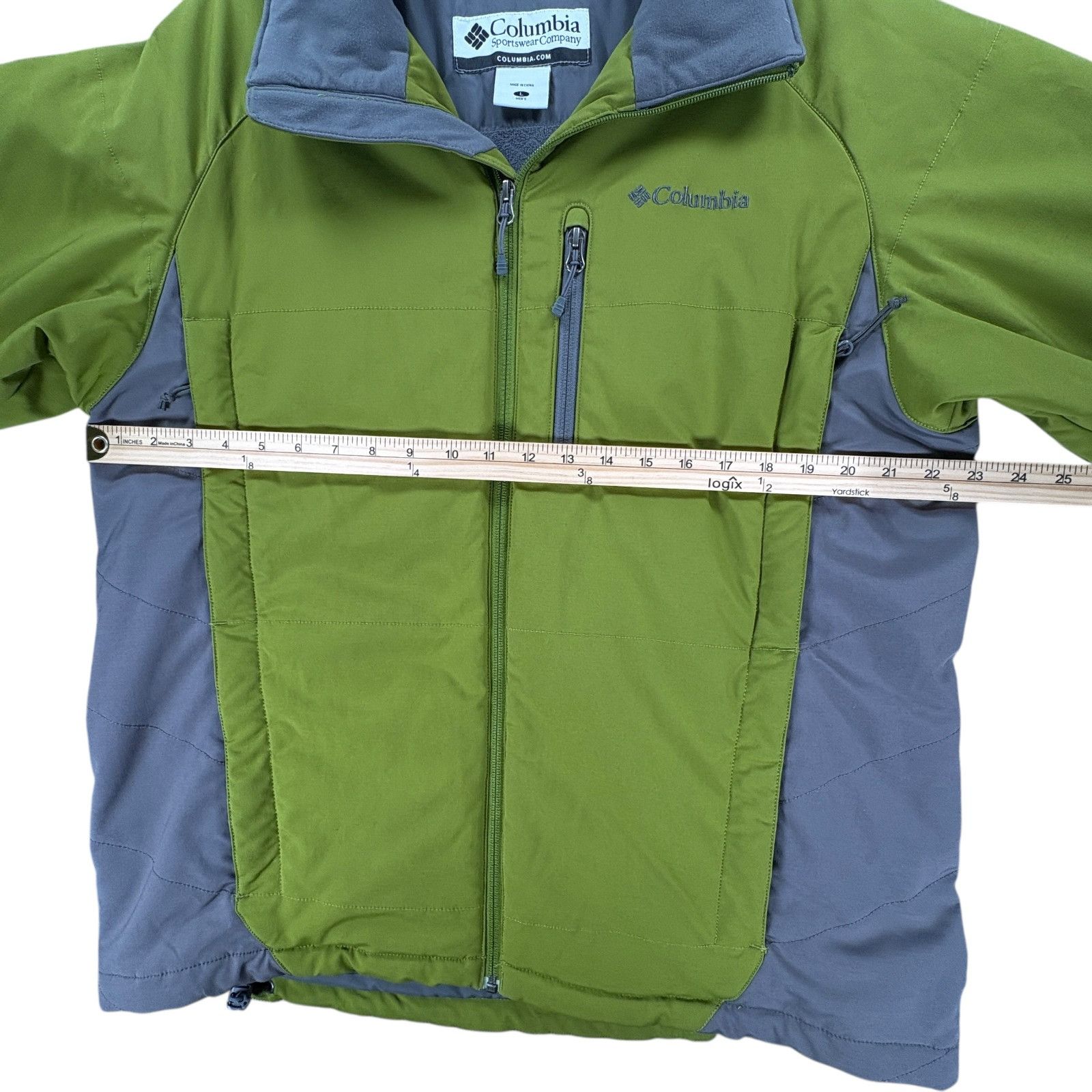 Columbia Columbia Single Track Omni-Shield Softshell Jacket Green Gra Size US L / EU 52-54 / 3 - 7 Thumbnail