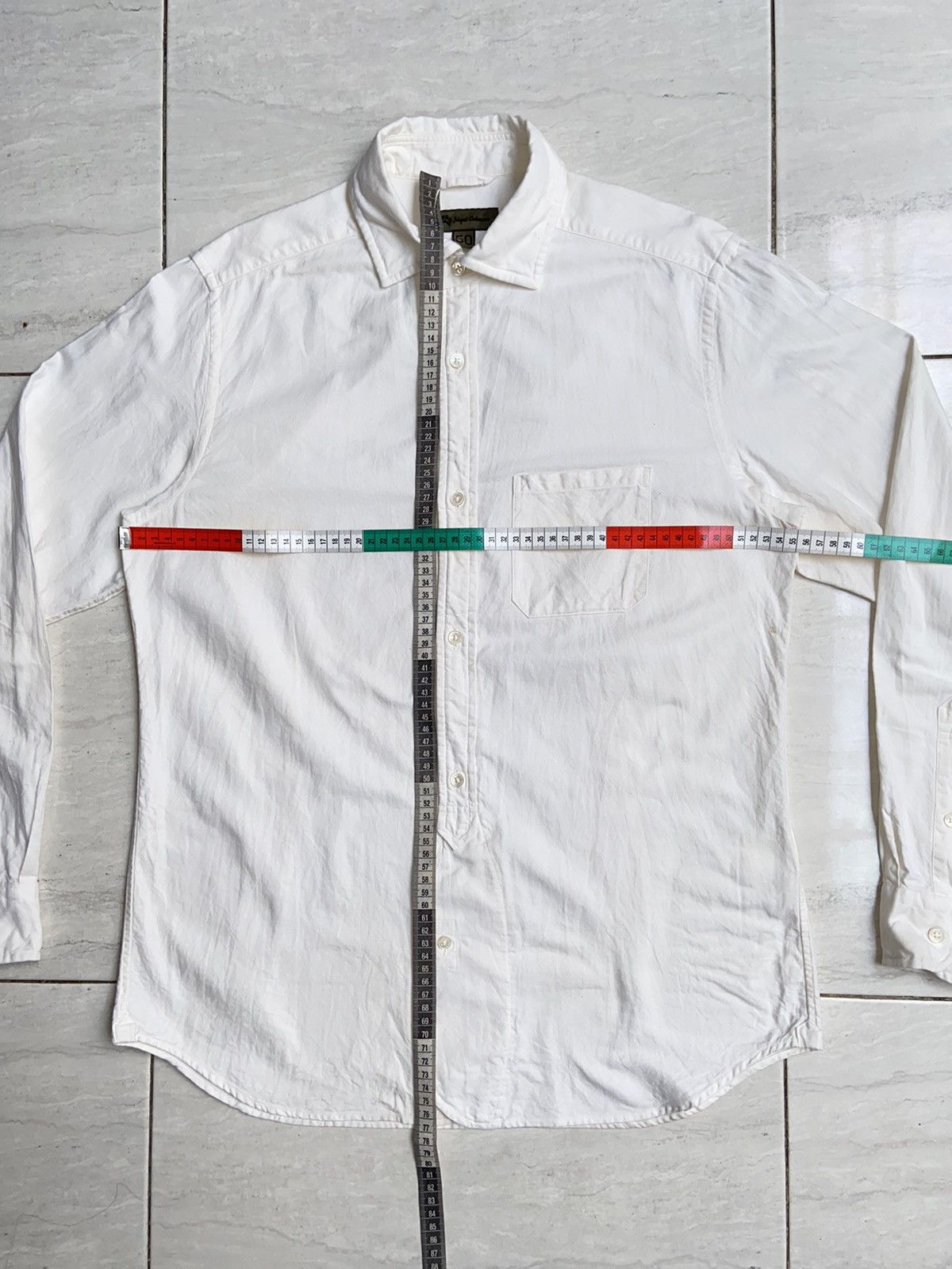 Nigel Cabourn NIGEL COBOURN White Shirt Size US M / EU 48-50 / 2 - 7 Thumbnail