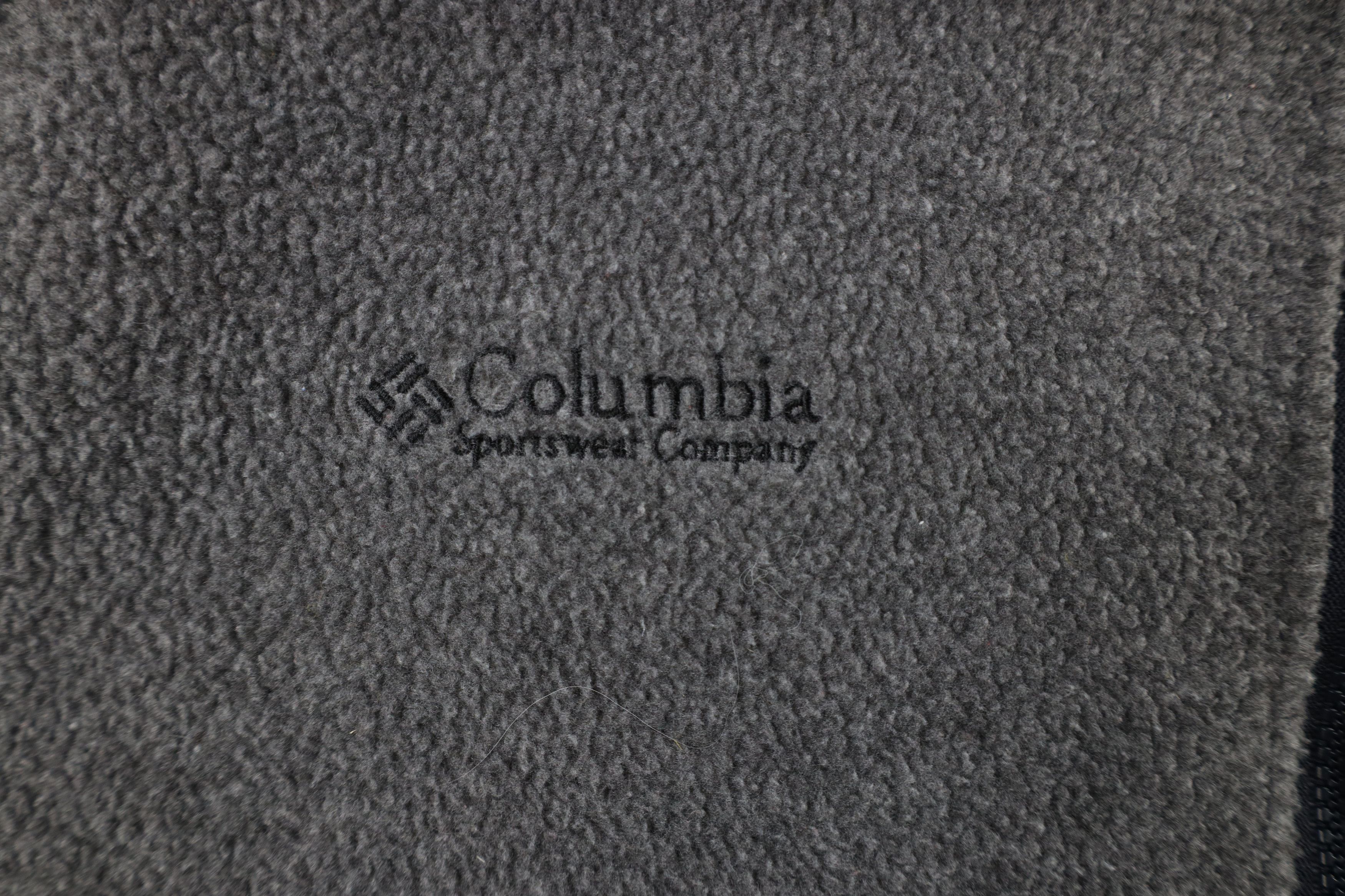 Columbia × Vintage Vintage 90s Columbia Faded Full Zip Fleece Jacket Gray USA Size US XL / EU 56 / 4 - 4 Thumbnail