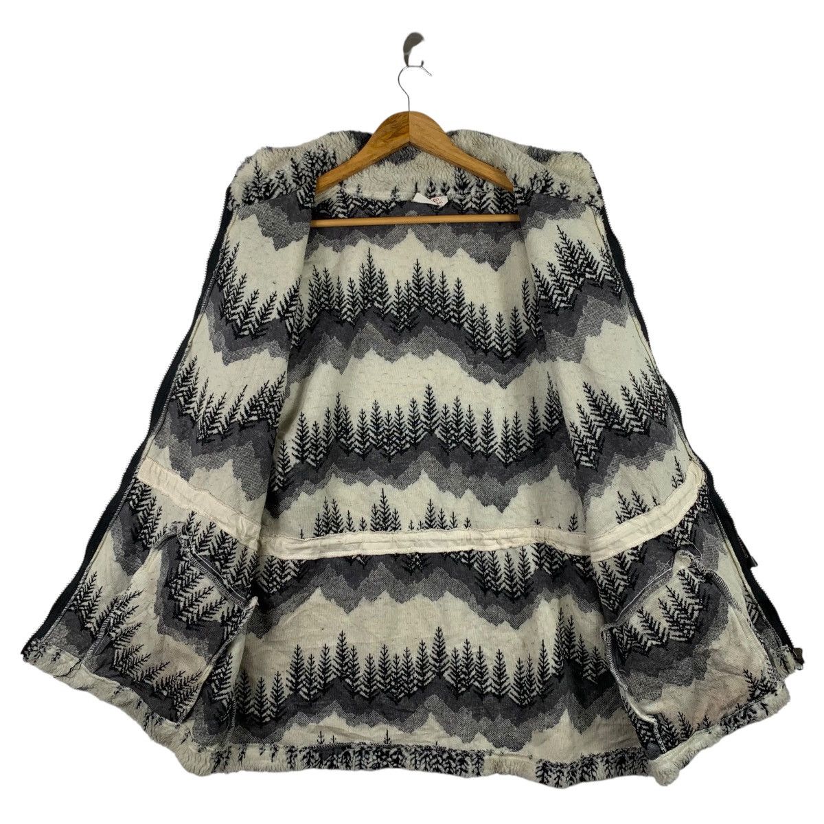 Vintage UNIVERSAL SHIRT CO. Canadian Brand Deep Pile Sherpa Jacket Size US S / EU 44-46 / 1 - 2 Thumbnail