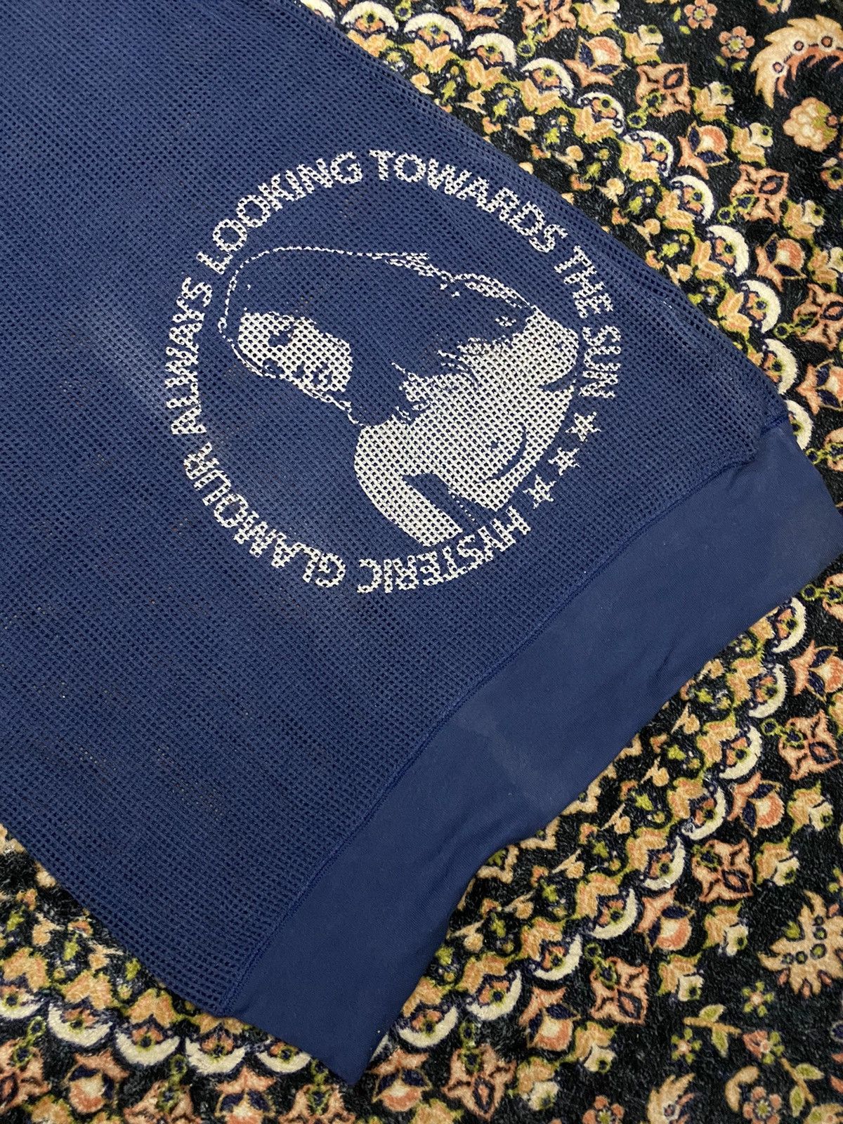 Hysteric Glamour HYSTERIC GLAMOUR MESH TANKTOP ALWAYS LOOKING TOWARDS THE SUN Size US M / EU 48-50 / 2 - 5 Thumbnail