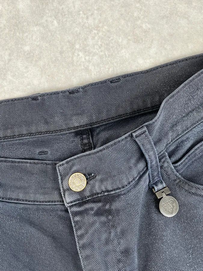 Gucci AW2008 Gucci Tern Blue Slim Pants by Frida Giannini Size US 32 / EU 48 - 9 Thumbnail