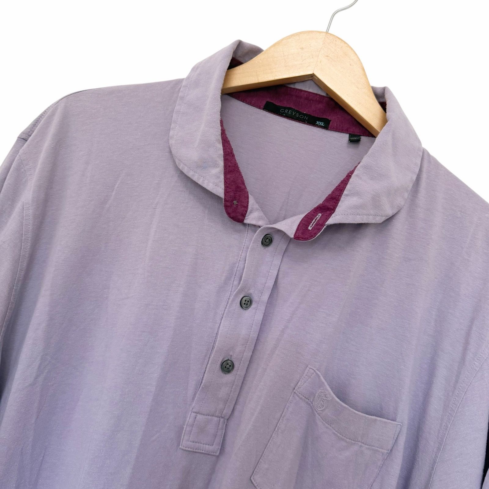 Other Greyson Purple Short Sleeve Polo Sz XXL Size US XXL / EU 58 / 5 - 1 Thumbnail