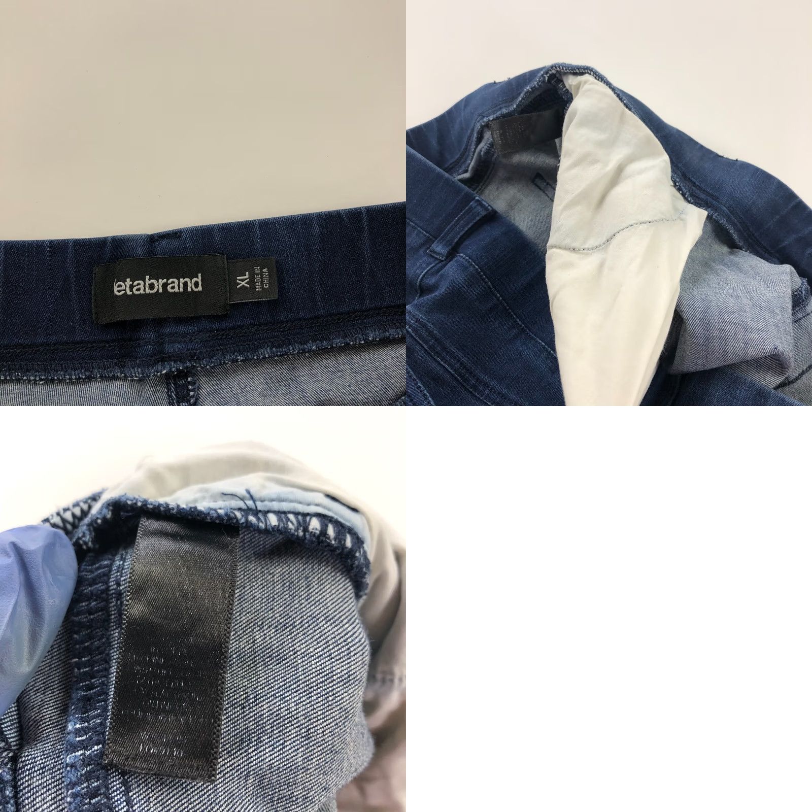 Denime Betabrand Bootcut Jeans XL (36W 30L) Mid Rise Denim Size 40" / US 18 - 8 Thumbnail