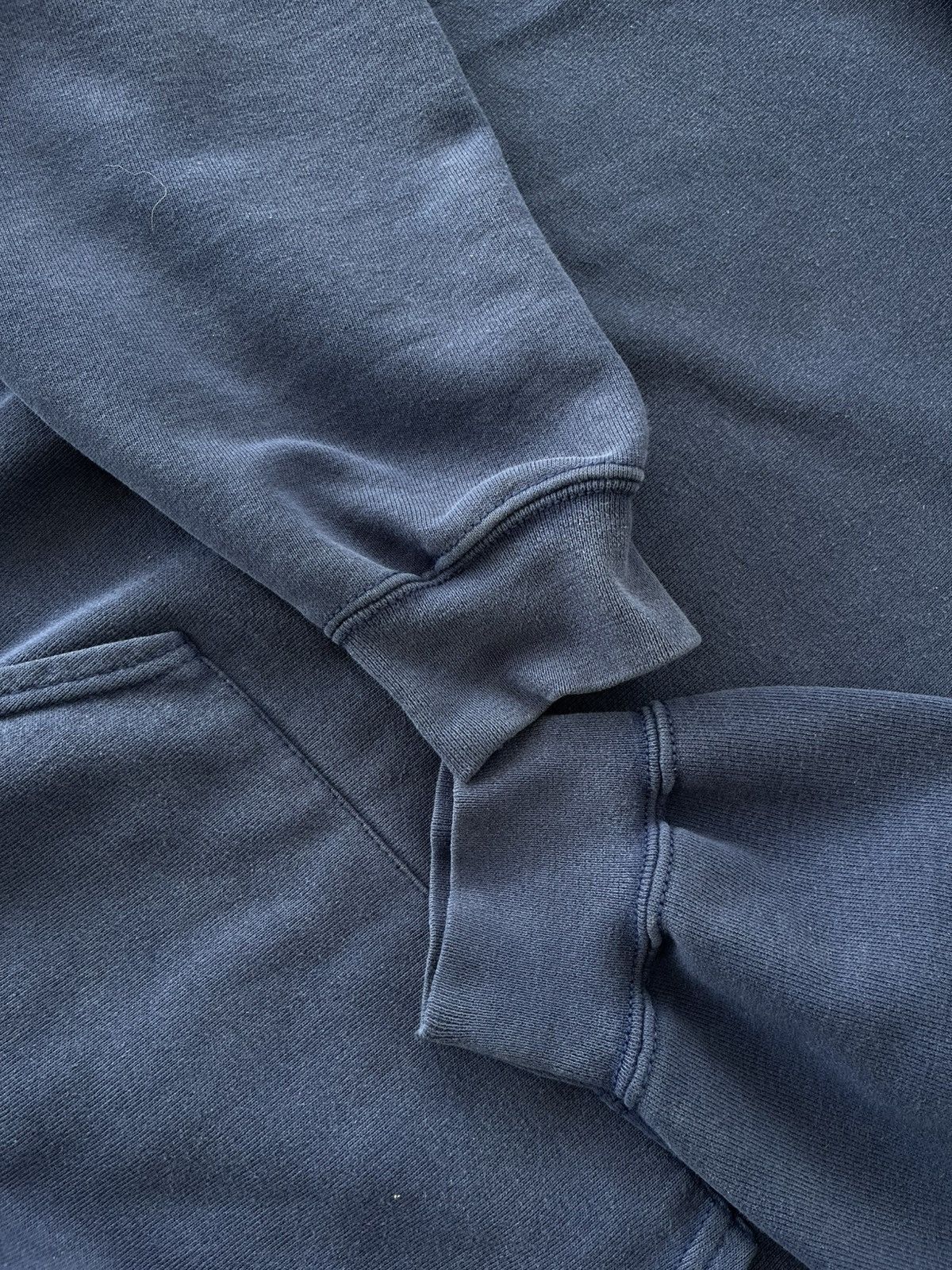 Fruit Of The Loom × Vintage Vintage Fruit of the Loom Faded Blue Hoodie oversized fit Size US XXL / EU 58 / 5 - 9 Thumbnail