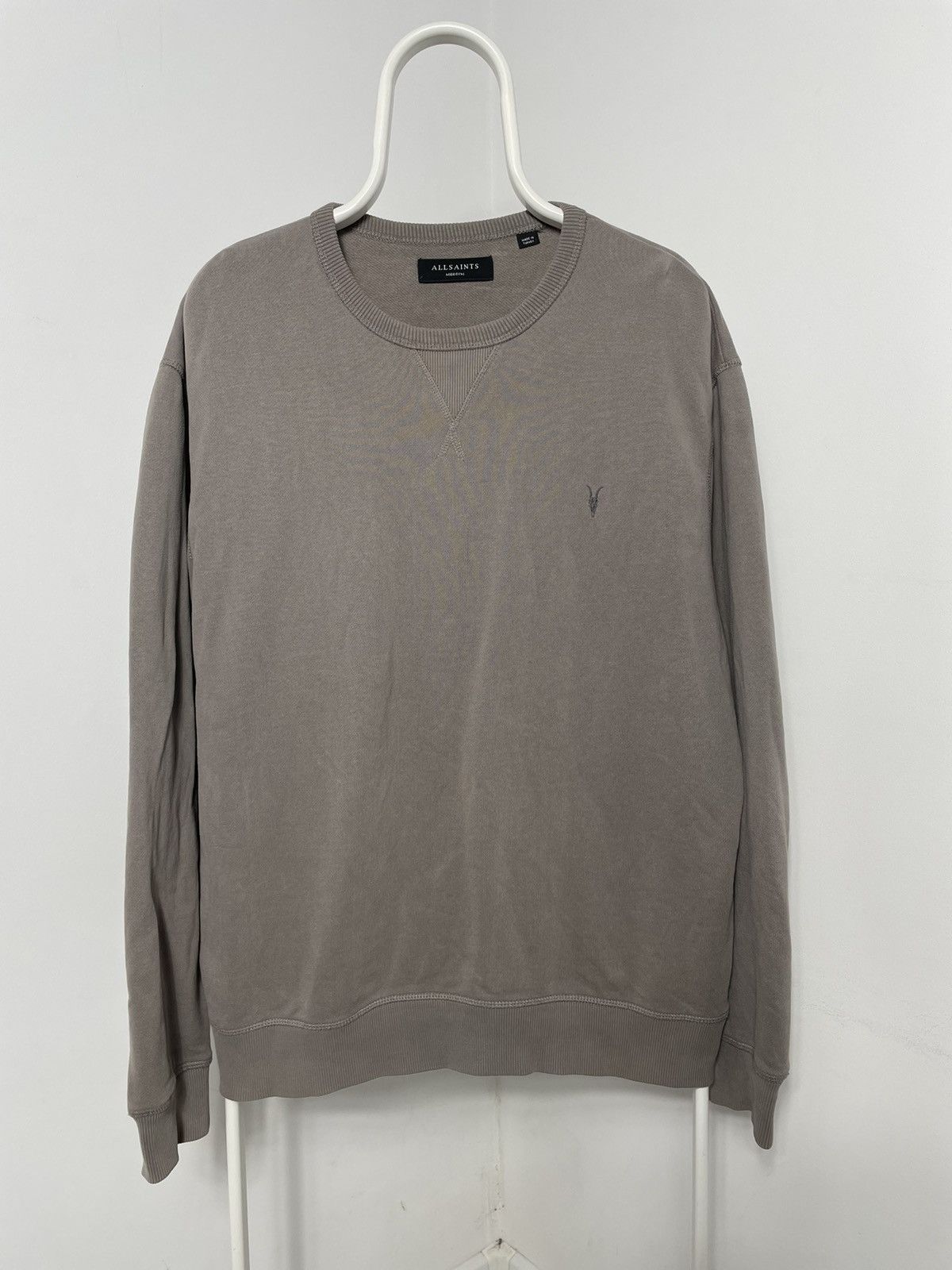 Allsaints Allsaints sweatshirt ollie crew size M/L Size US L / EU 52-54 / 3 - 1 Thumbnail