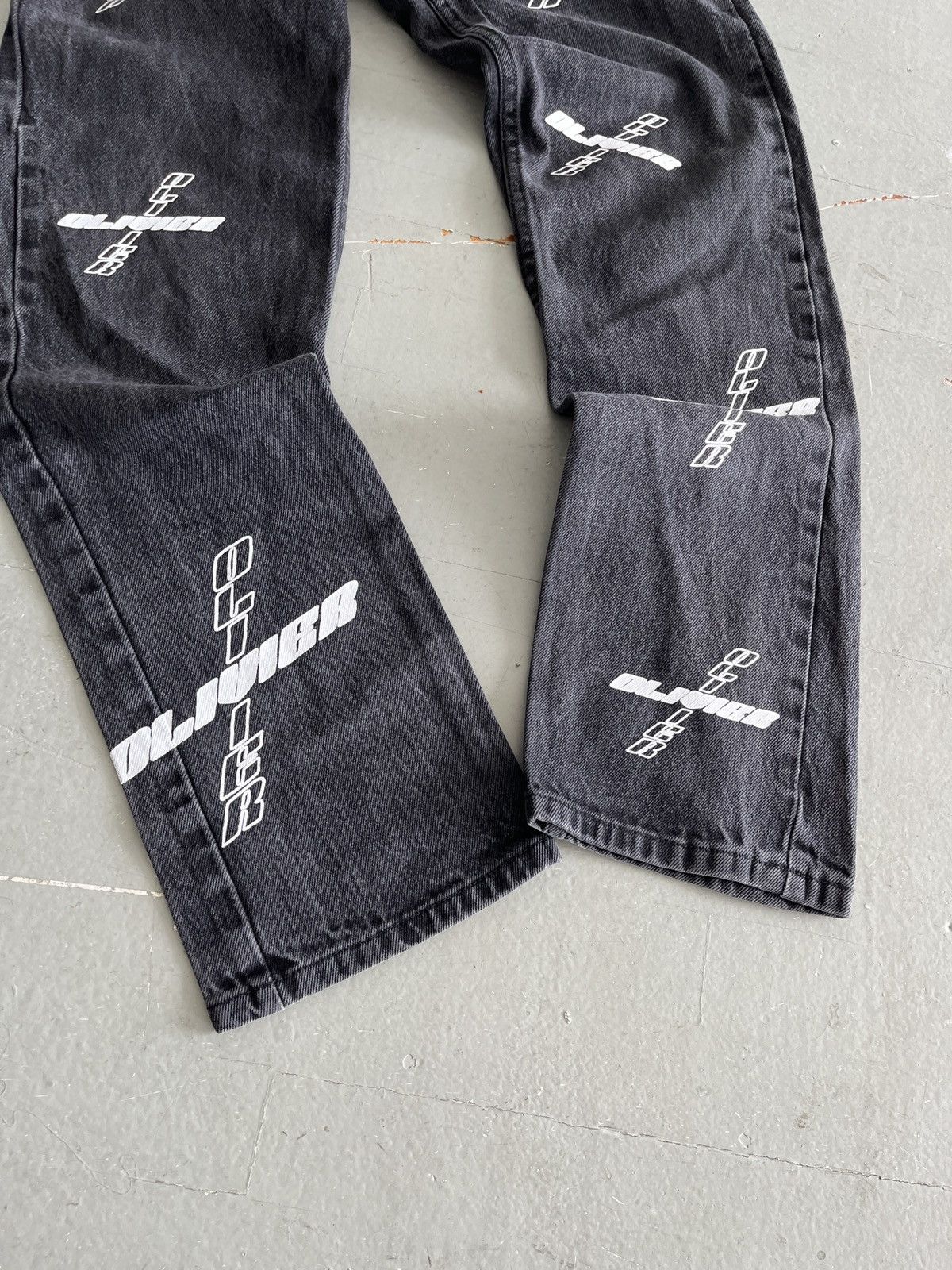Other Olivier Rogers Logo Denim Jeans (unisex) Size US 31 - 4 Thumbnail