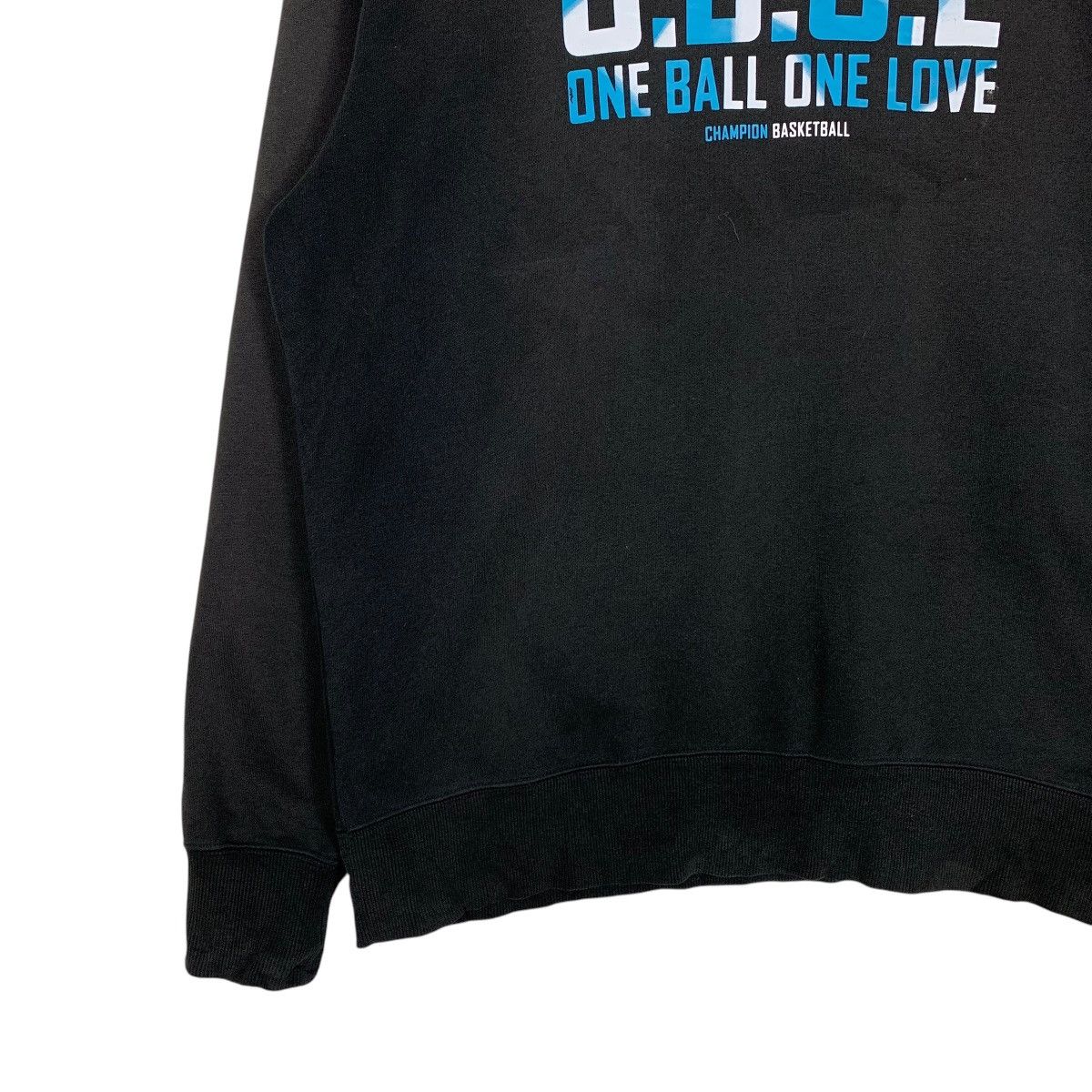 Champion CHAMPION OBOL Basketball Big Logo Sweatshirt #1442-C65 Size US XL / EU 56 / 4 - 3 Thumbnail