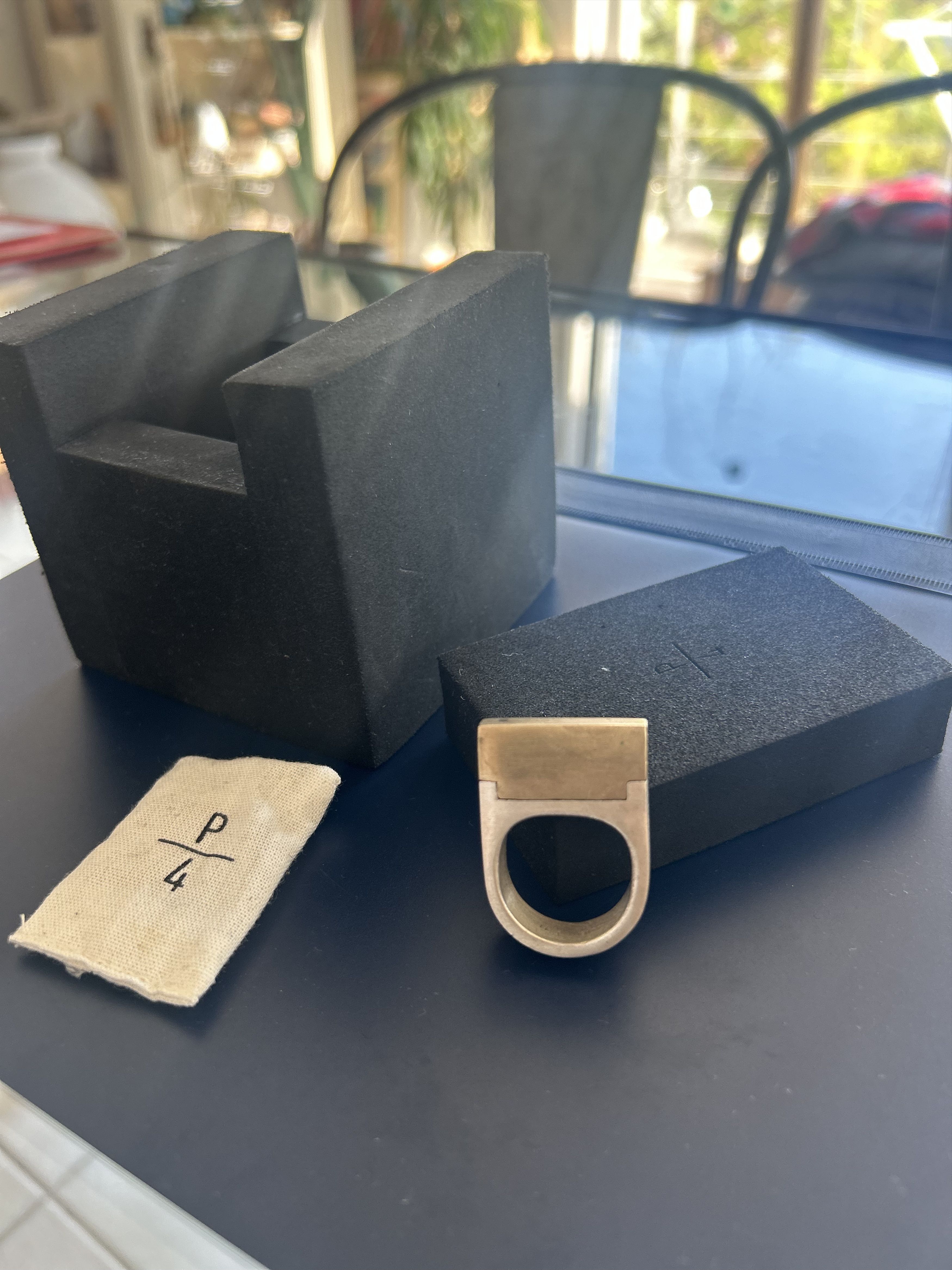 PLATE RING size 11