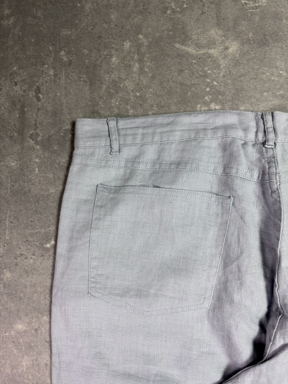Yves Saint Laurent 100% Linen Rare Yves Saint Laurent YSL Logo Pants 38 Size US 38 / EU 54 - 5 Thumbnail