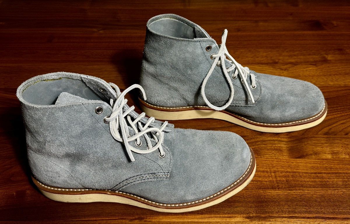 Red Wing Red Wing Boot 8144 Light Grey Suede Size US 9.5 / EU 42-43 - 3 Thumbnail