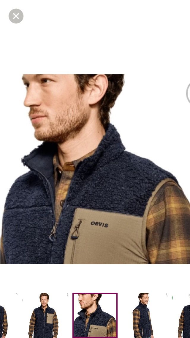 Orvis Orvis Sherpa Fleece Vest Medium Size US M / EU 48-50 / 2 - 7 Thumbnail
