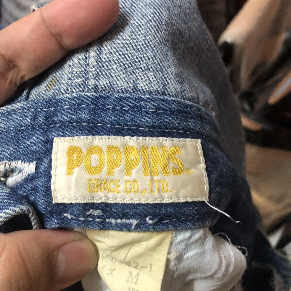 Mickey Mouse Poppins Mickey Mouse Overalls Denim #A2108 Size US 30 / EU 46 - 21 Thumbnail