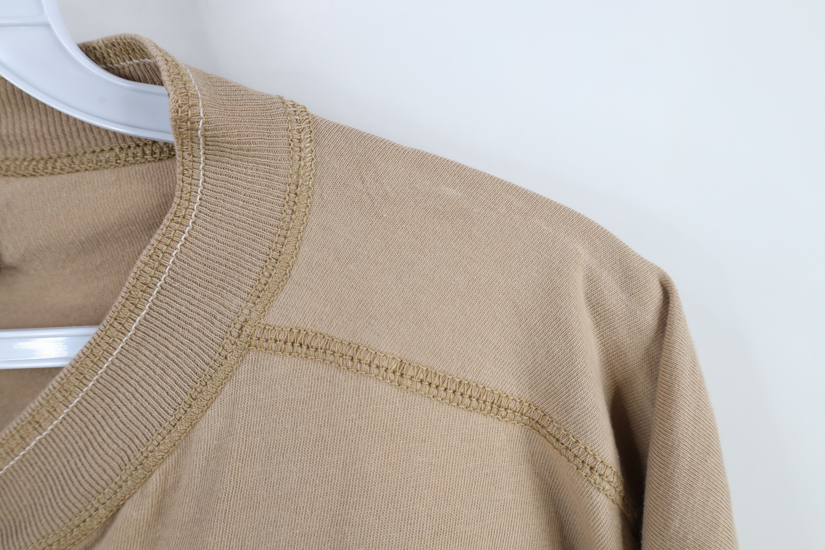 Vintage Vintage 90s Streetwear Long Sleeve Henley T-Shirt Beige Size US L / EU 52-54 / 3 - 4 Thumbnail