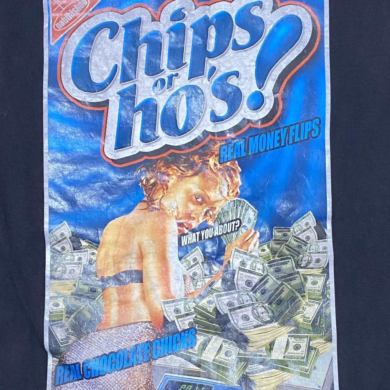 Other Vintage Chips Ahoy! Parody Black Hip Hop Tee Size 2XL Size US XXL / EU 58 / 5 - 3 Thumbnail
