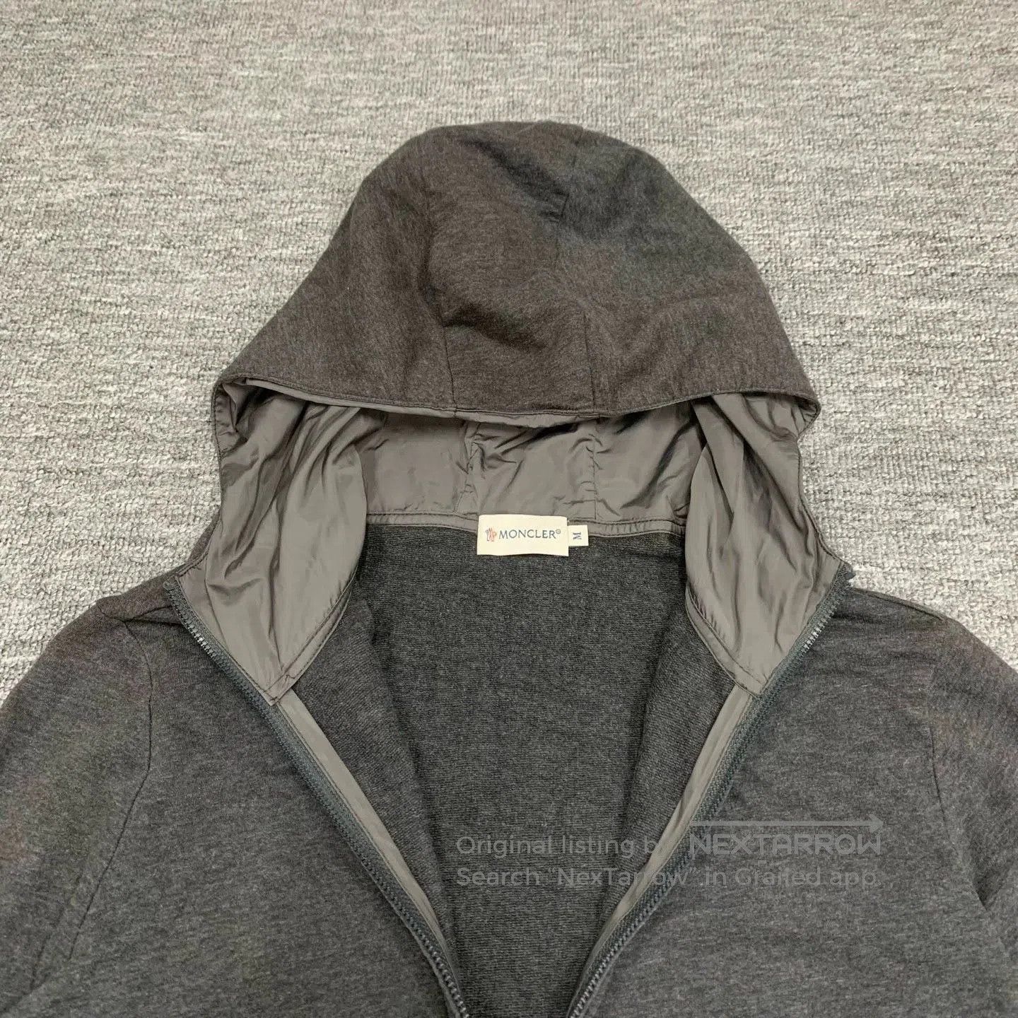 Moncler moncler gray zip. Size US M / EU 48-50 / 2 - 9 Thumbnail