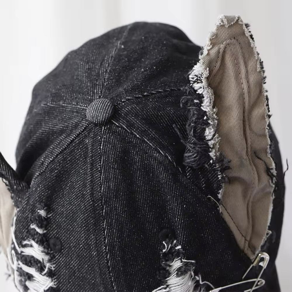 Japanese Brand y2k Graffiti Jeans Rabbit Ears Hat Size ONE SIZE - 6 Thumbnail