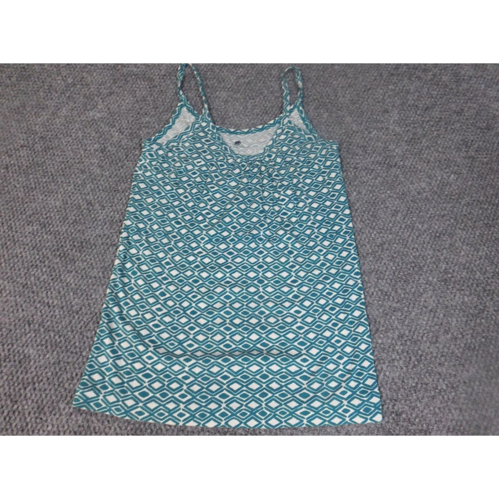 Banana Republic Banana Republic Blouse Womens Large Blue pullover stretch Size L / US 10 / IT 46 - 2 Thumbnail