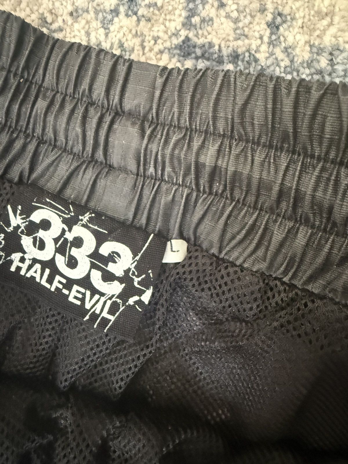 Half Evil Half Evil Tiny Logo Anorak Pants Size US 32 / EU 48 - 4 Thumbnail