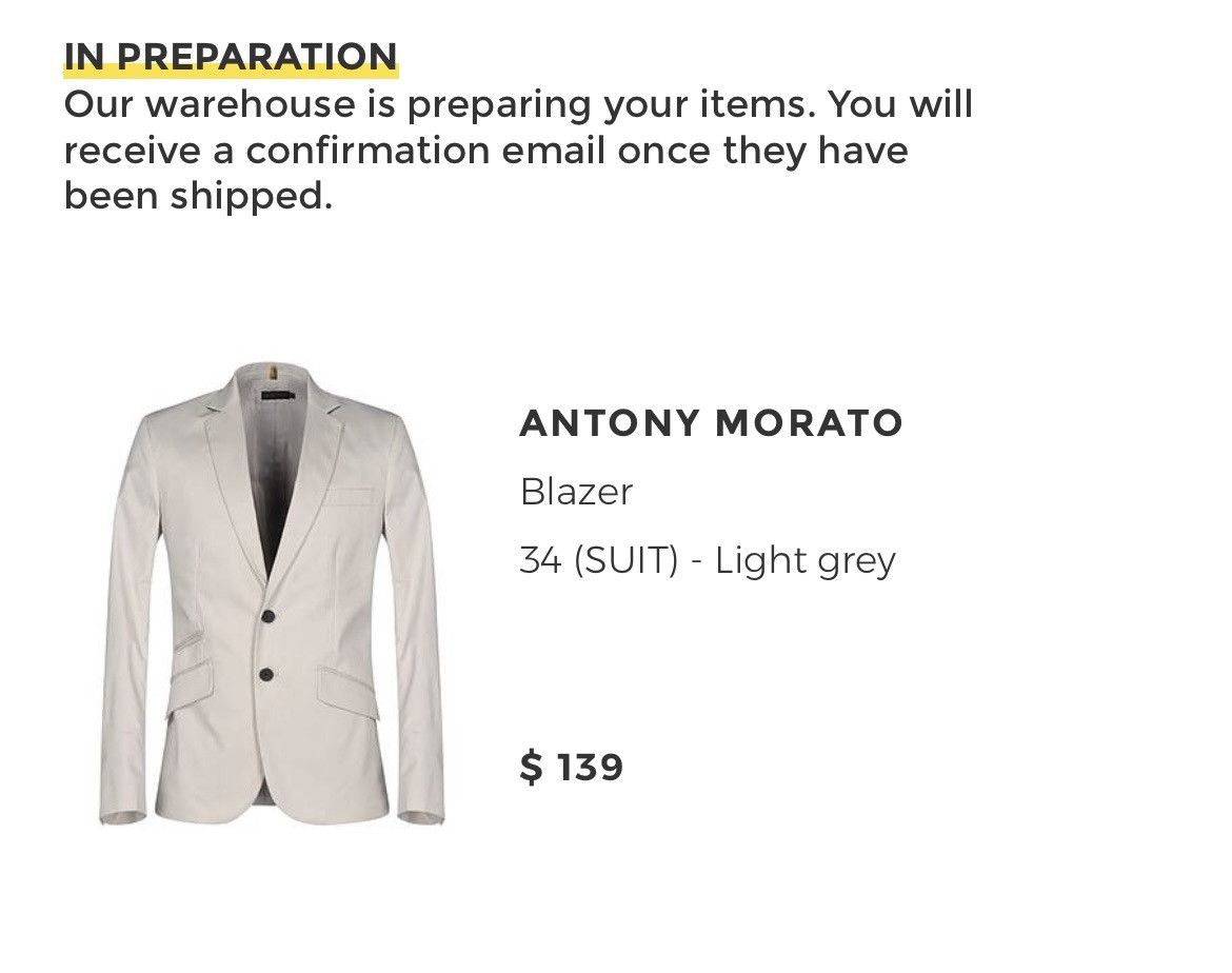 Antony Morato Antony Morato Cotton Blazor Size 34R - 3 Thumbnail