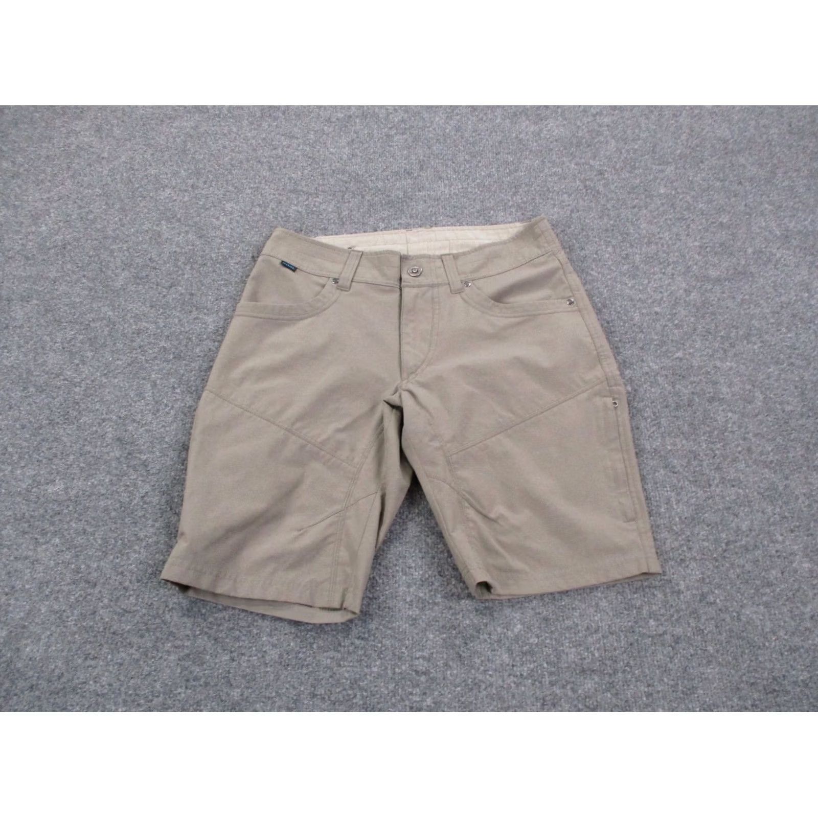 Vintage Kuhl Shorts Mens 30 Beige Utility Hiking Workwear Outdoor Climbing Hiking Shorts Beige Pocket Pockets 30 Mens Size US 30 / EU 46 - 2 Thumbnail