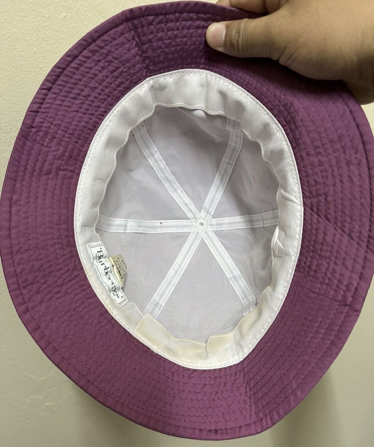 Japanese Brand 90’s Burberry Hat Size ONE SIZE - 5 Thumbnail