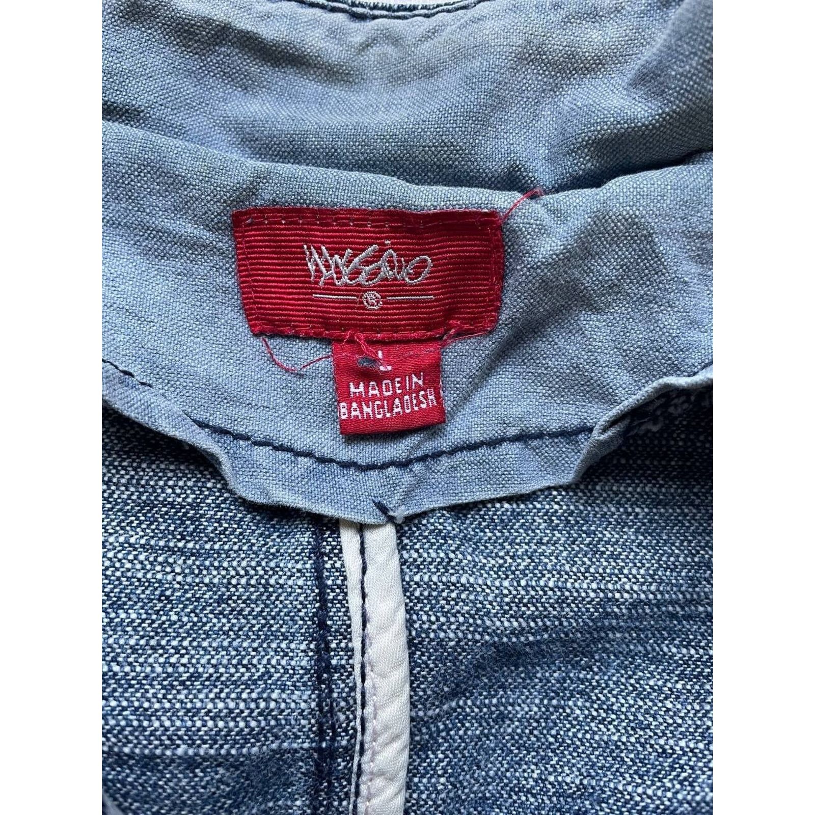 If Six Was Nine × Japanese Brand × Miss Sixty Vintage Japanese Reworked Ifsixwasnine Style Denim Jacket Size L / US 10 / IT 46 - 6 Thumbnail