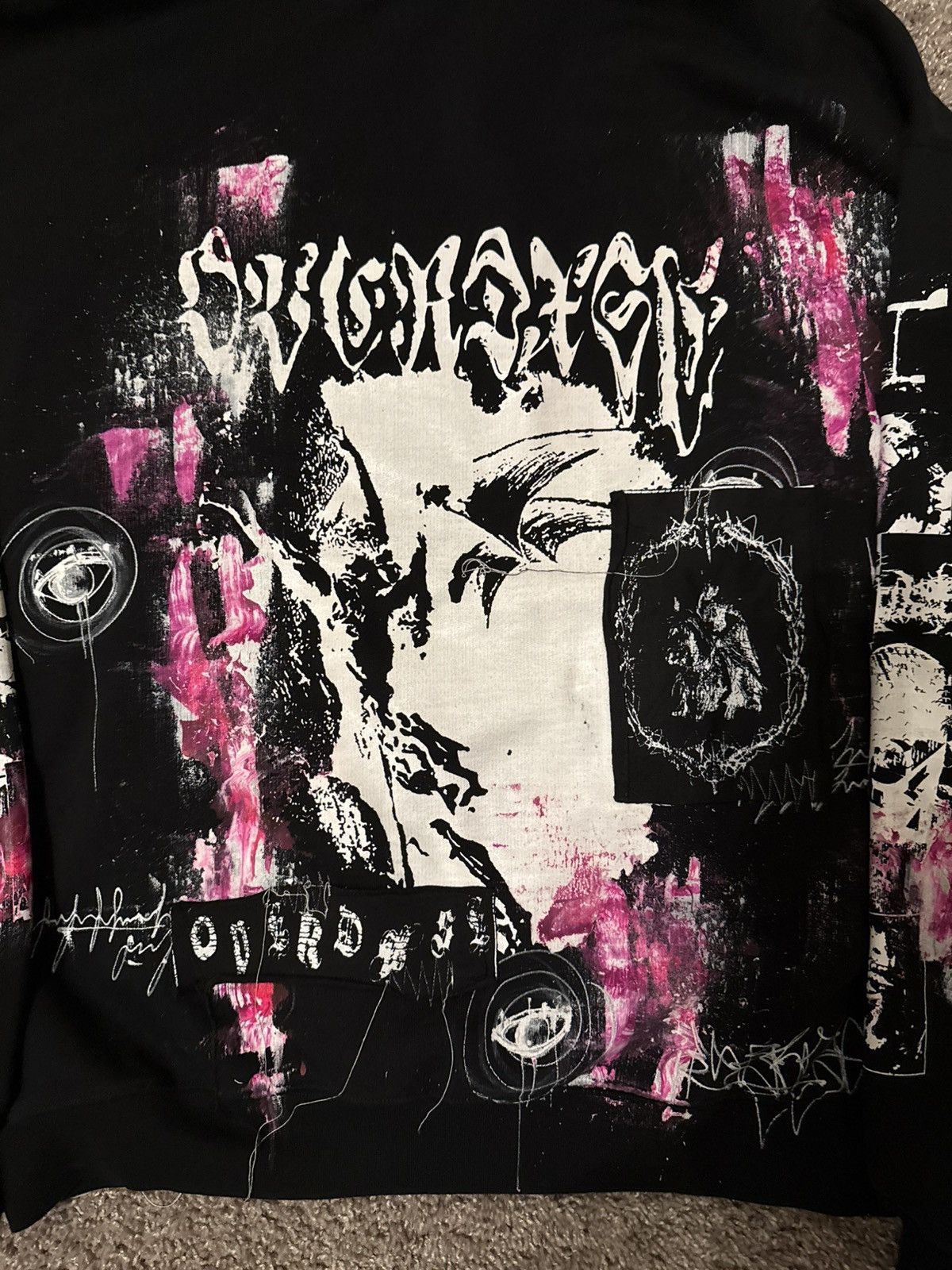 Other 1 of 1 hand Painted Hoodie by OVERDXSE Size US L / EU 52-54 / 3 - 5 Thumbnail