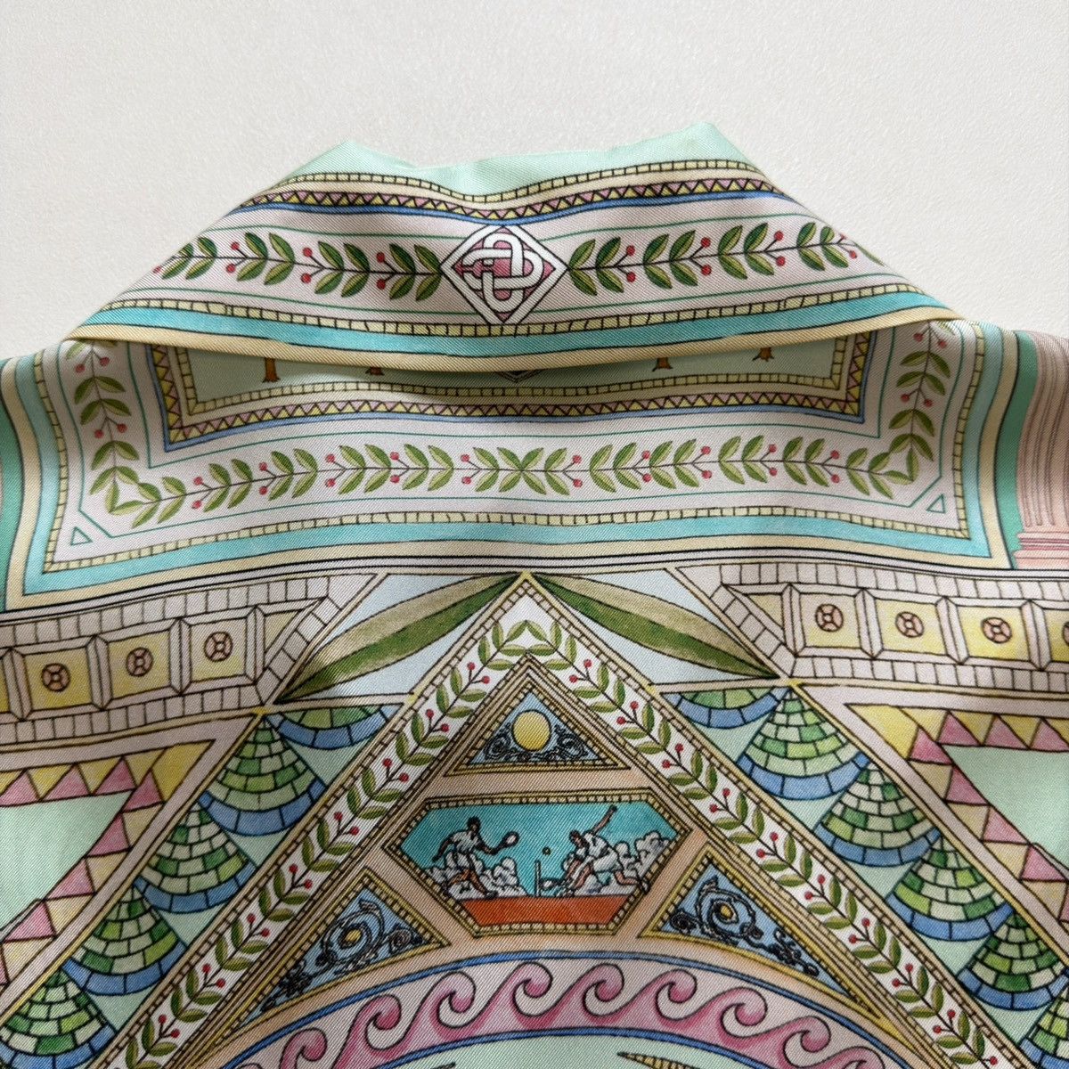 Casablanca ‘Le Labyrinthe’ Patterned Pastel Silk Shirt Size US M / EU 48-50 / 2 - 15 Thumbnail