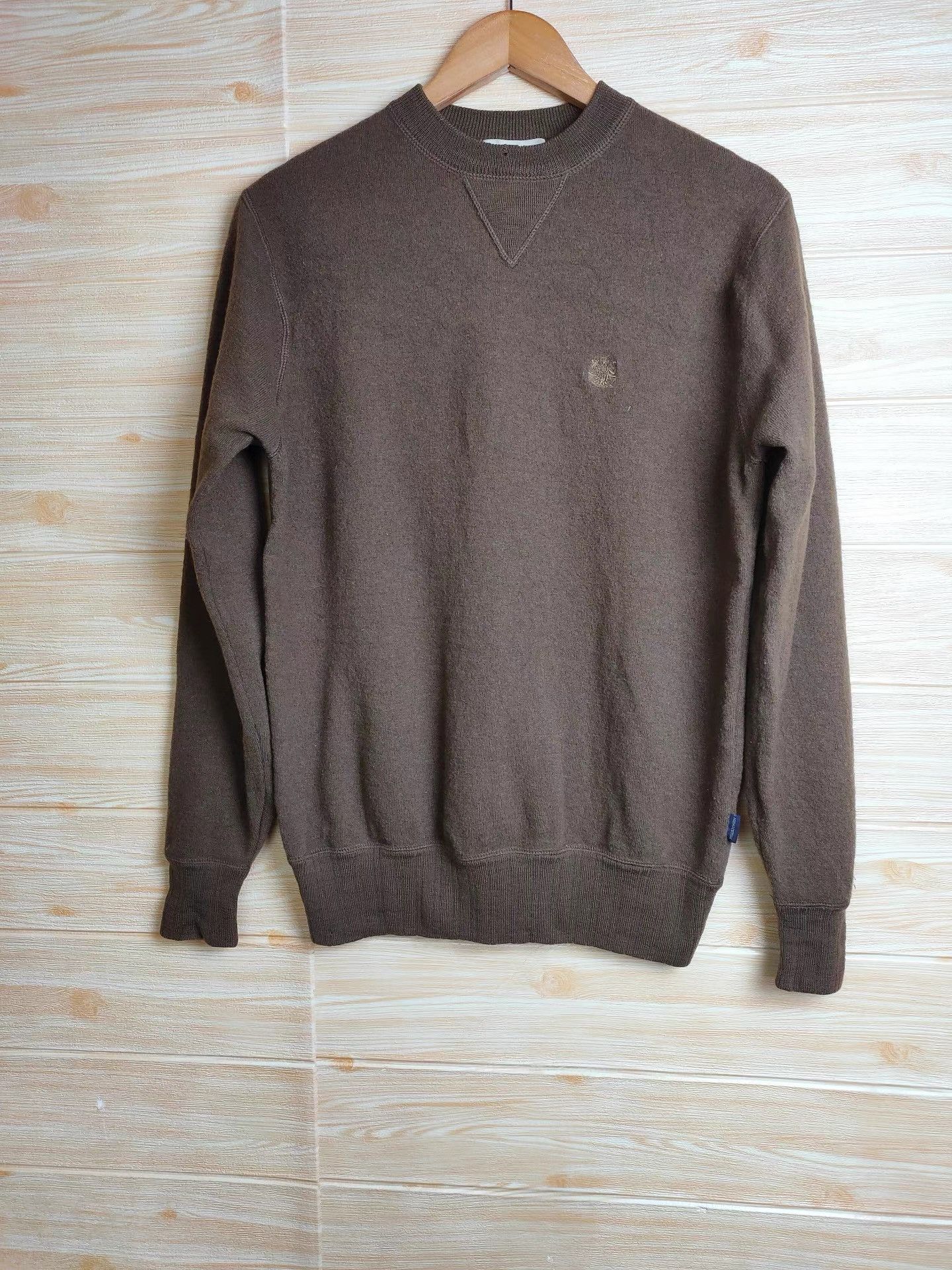 Aquascutum Aquascutum Men's 100% Wool Sweater K29 Size US M / EU 48-50 / 2 - 1 Thumbnail
