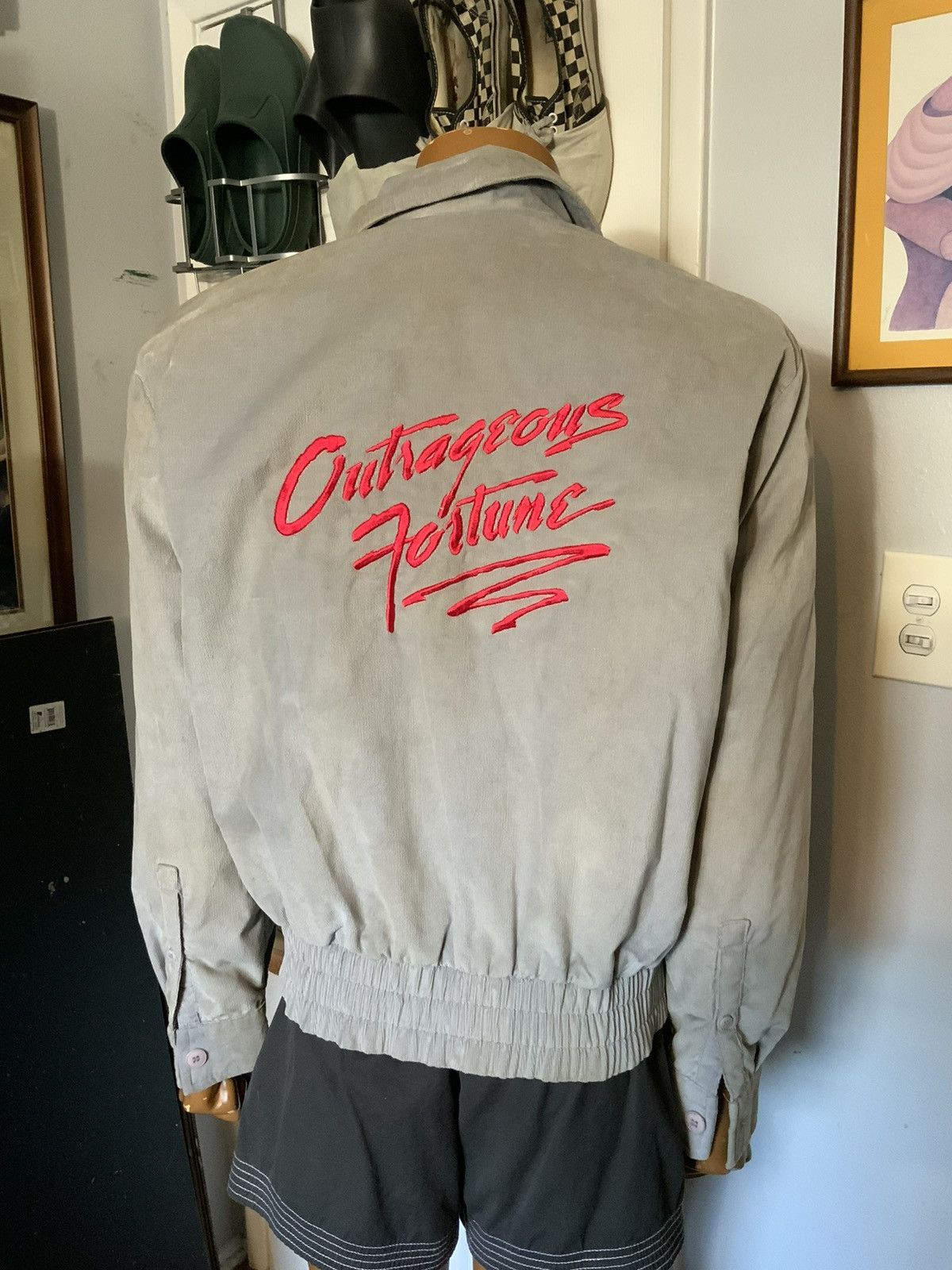 Vintage 1987 Outrageous Fortune Action Thriller Film Movie Jacket Size US M / EU 48-50 / 2 - 10 Thumbnail