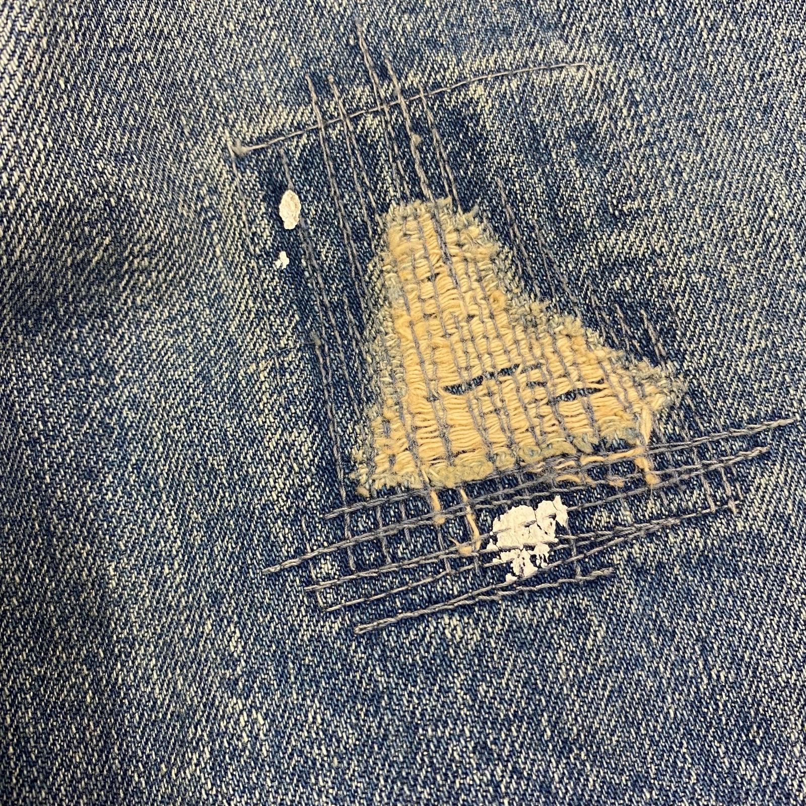 Kapital Distressed Sashiko Denim Size US 30 / EU 46 - 5 Thumbnail