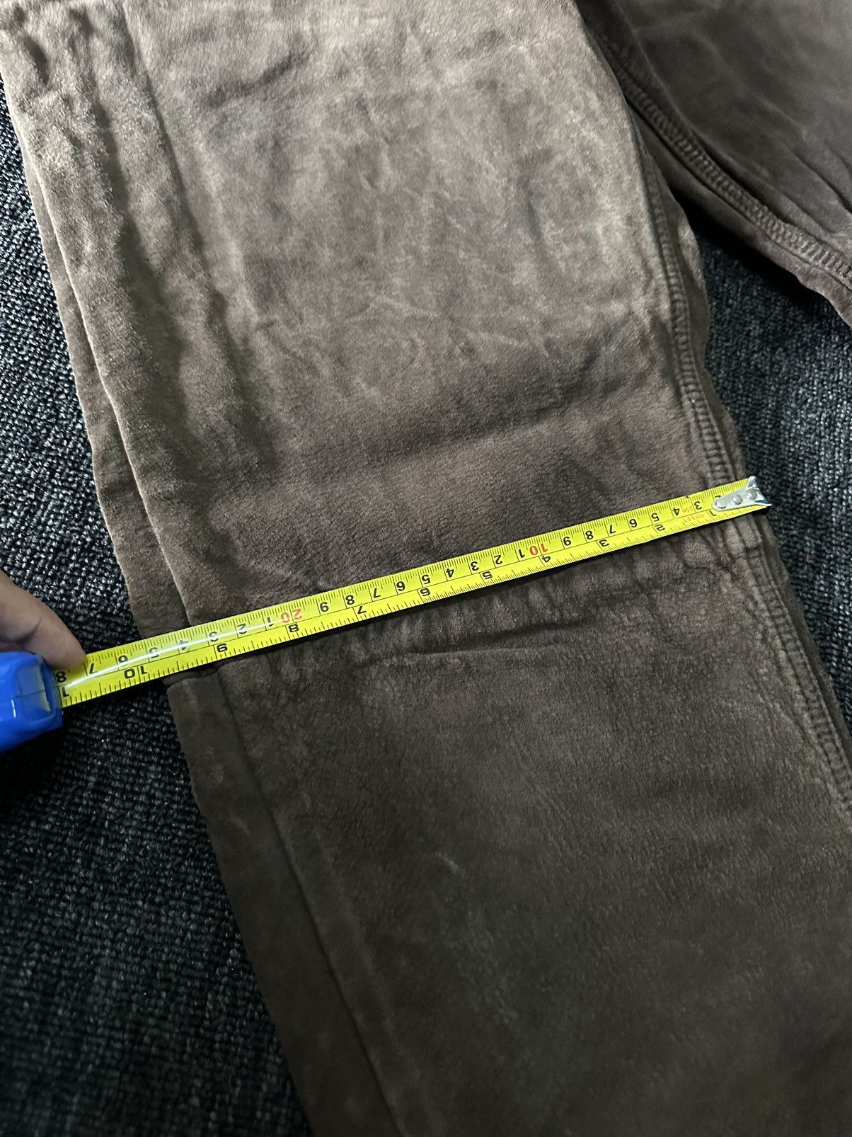 Genuine Leather Vintage Leather America Blue Jeans Size US 30 / EU 46 - 11 Thumbnail