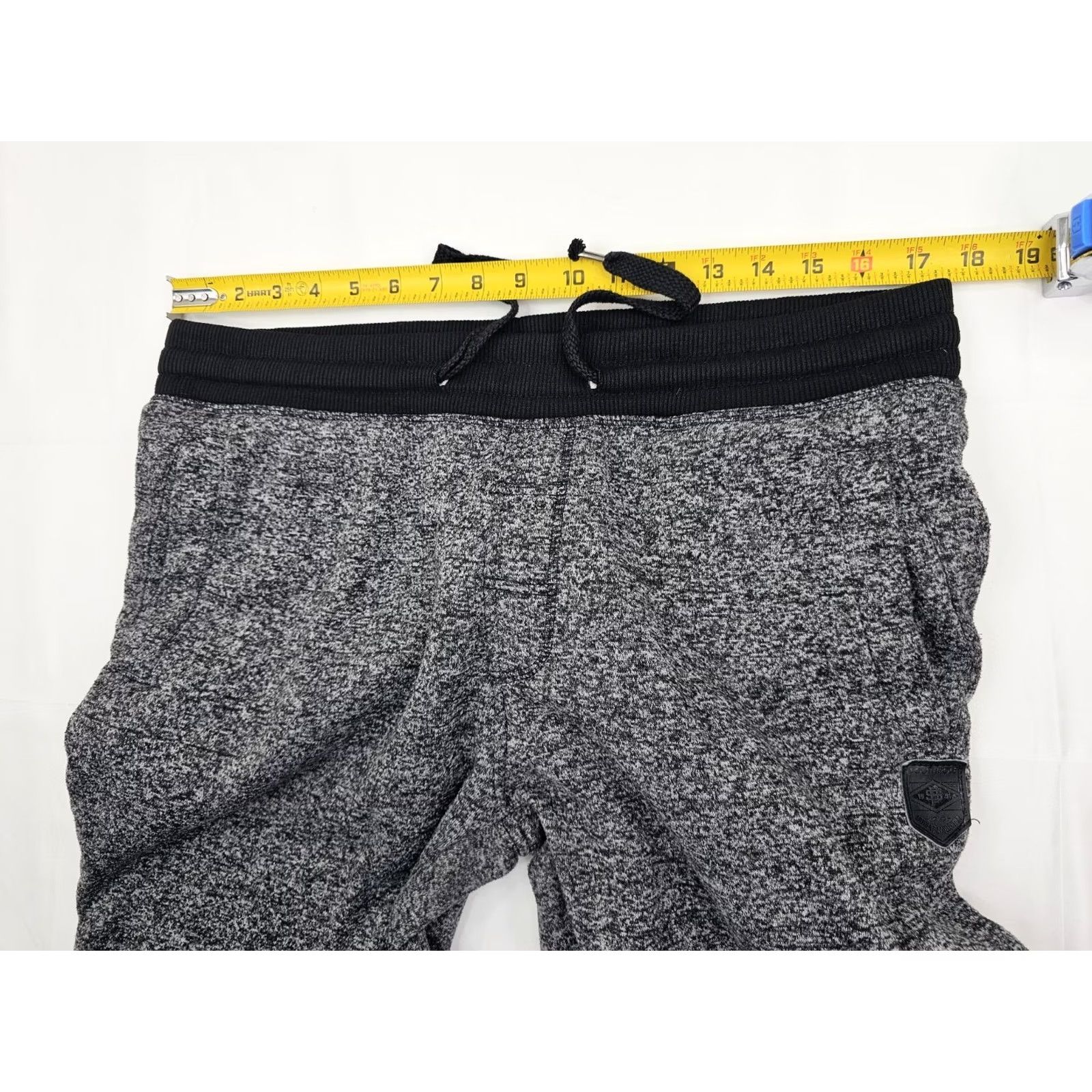 Southpole Southpole Pants Men L (35X29) Gray Jogger Sweat Marled Heathered Athletic Gym Size US 33 - 7 Thumbnail