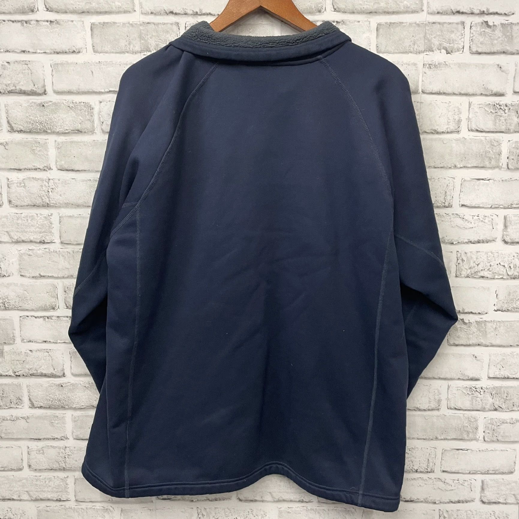The North Face The North Face Dark Blue Zip-Up 100% Polyester Fleece Jacket Mens XL Blue Overcoat Jacket Size US XL / EU 56 / 4 - 5 Thumbnail