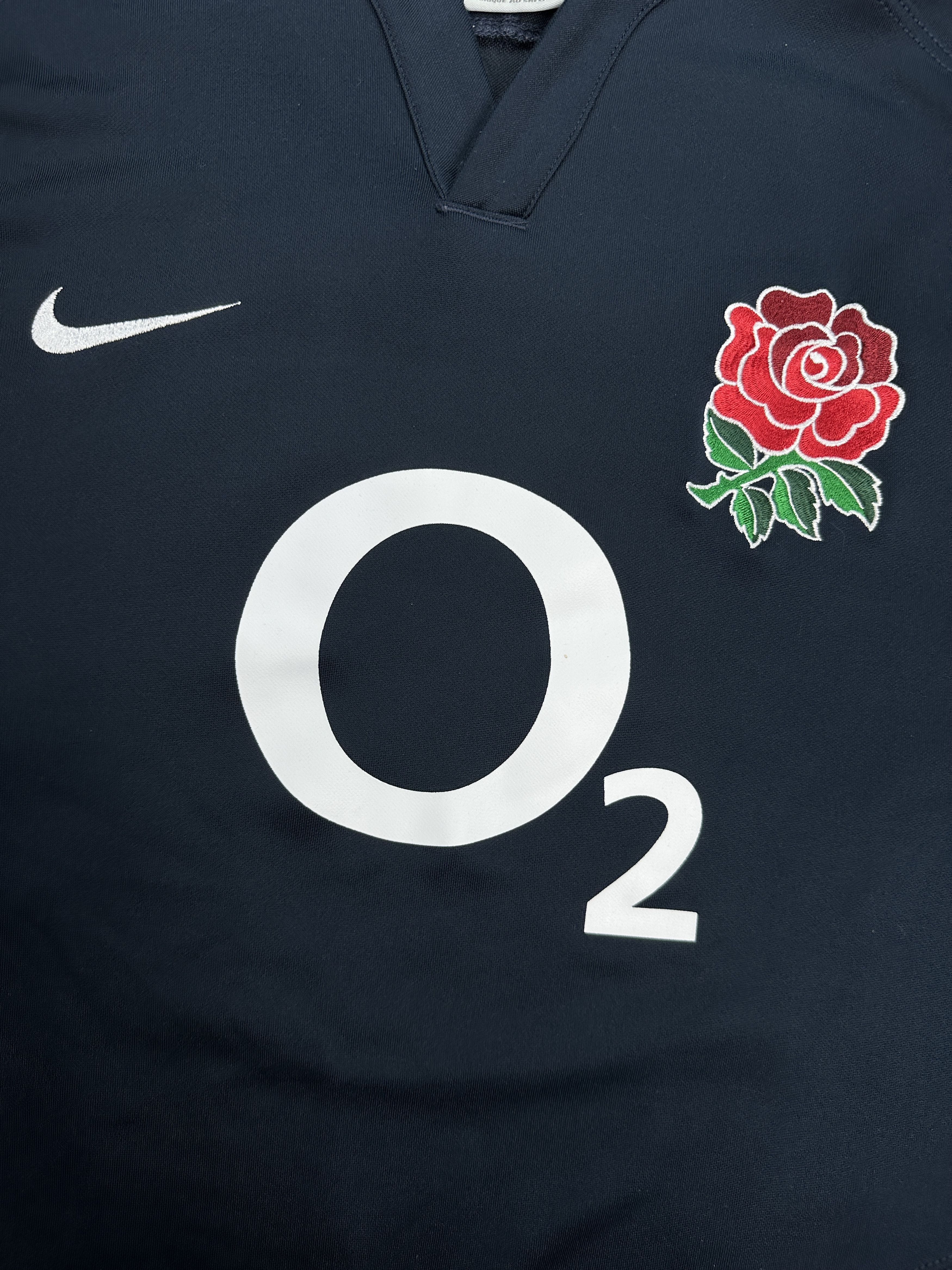 Nike × Vintage Nike O2 England Rugby Jersey T-Shirt Size US XXL / EU 58 / 5 - 3 Thumbnail