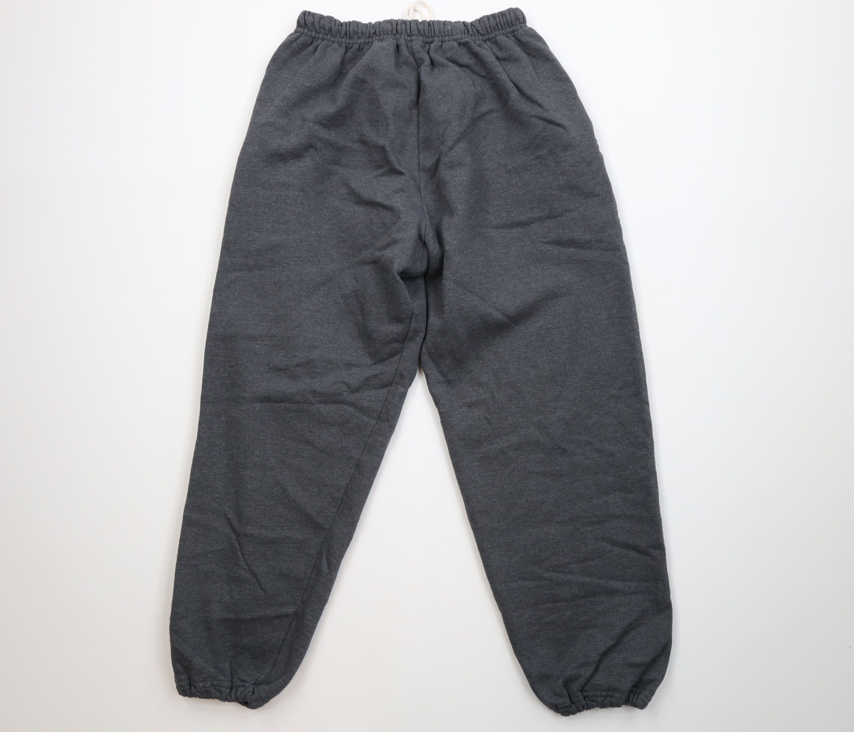 Vintage Vintage 90s Y2K Streetwear Blank Sweatpants Joggers Gray Size US 34 / EU 50 - 12 Thumbnail