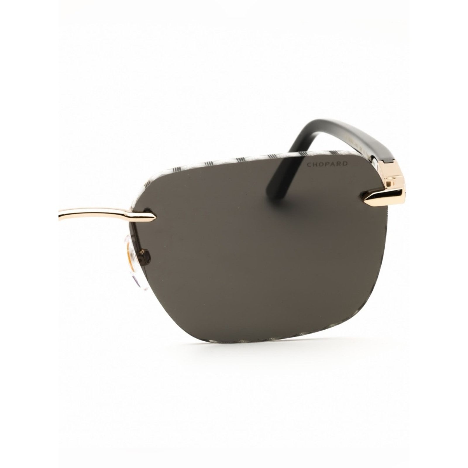 Chopard New Chopard SCHG62 300P Men’s Black Sunglasses Size ONE SIZE - 2 Thumbnail