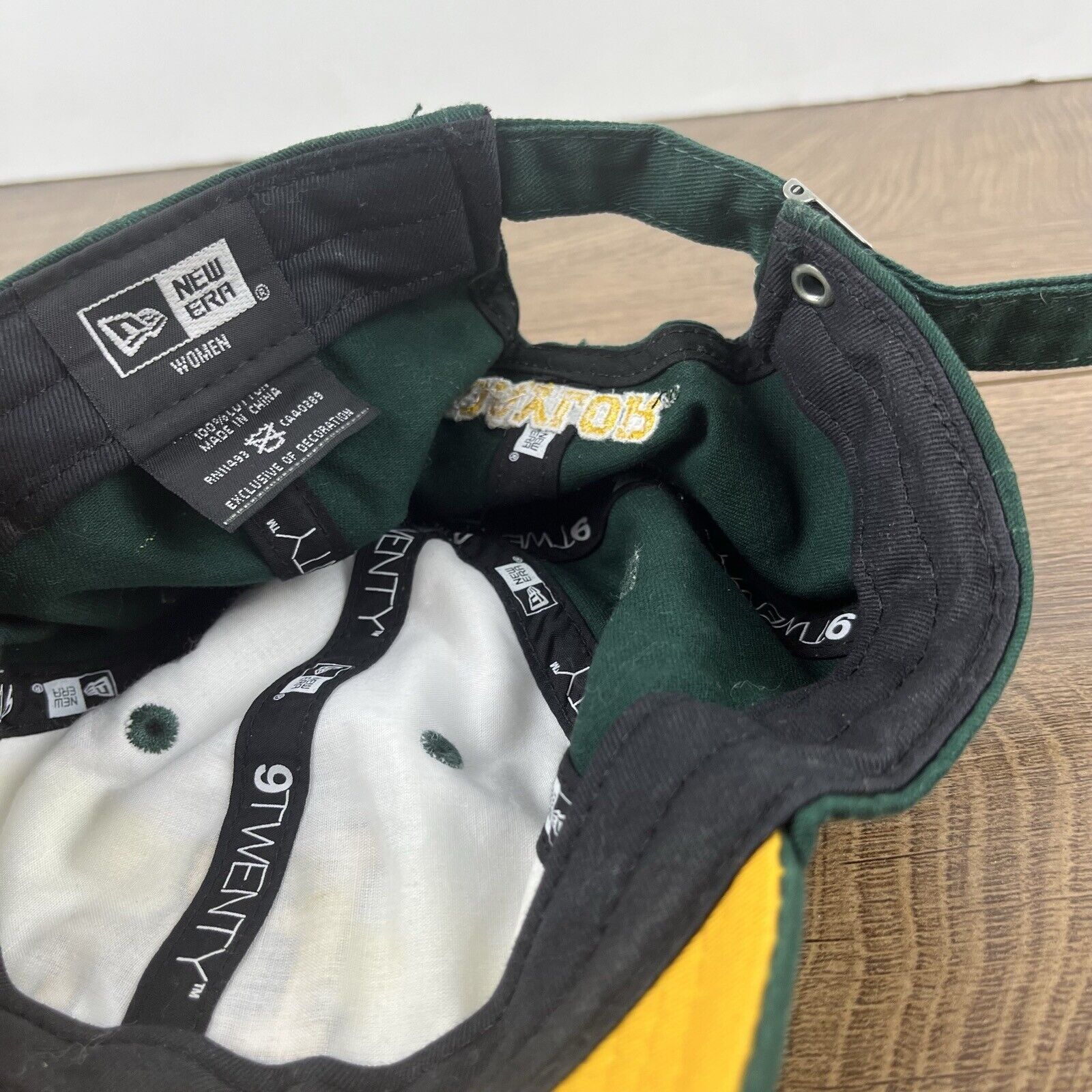 New Era Baylor Bears Hat Baylor New Era 9Twenty White Adjustable Hat Size ONE SIZE - 17 Thumbnail