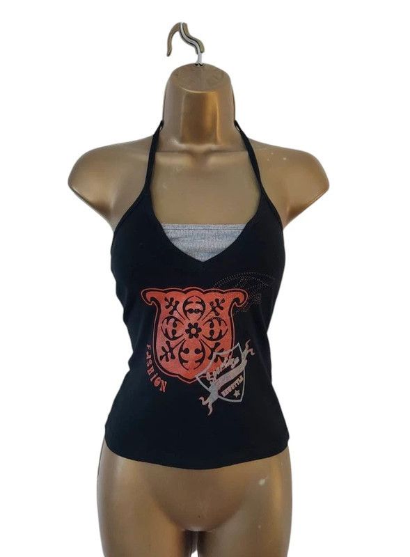 Vintage Vintage halterneck top S/M Size S / US 4 / IT 40 - 1 Thumbnail