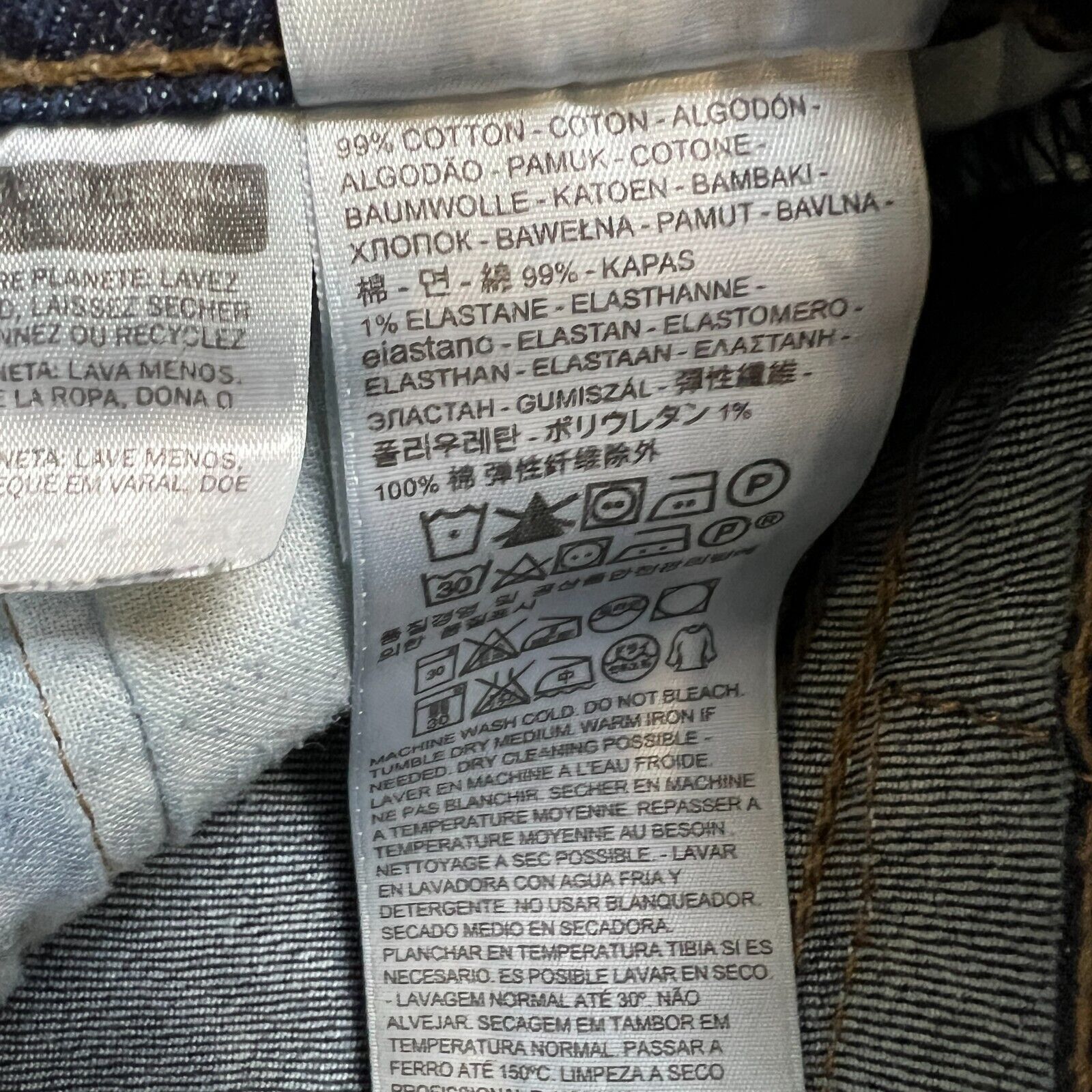 Levi's × Vintage Levi's 511 Jeans 30x32 Slim Fit Faded American Denim Pants Size US 31 - 10 Thumbnail