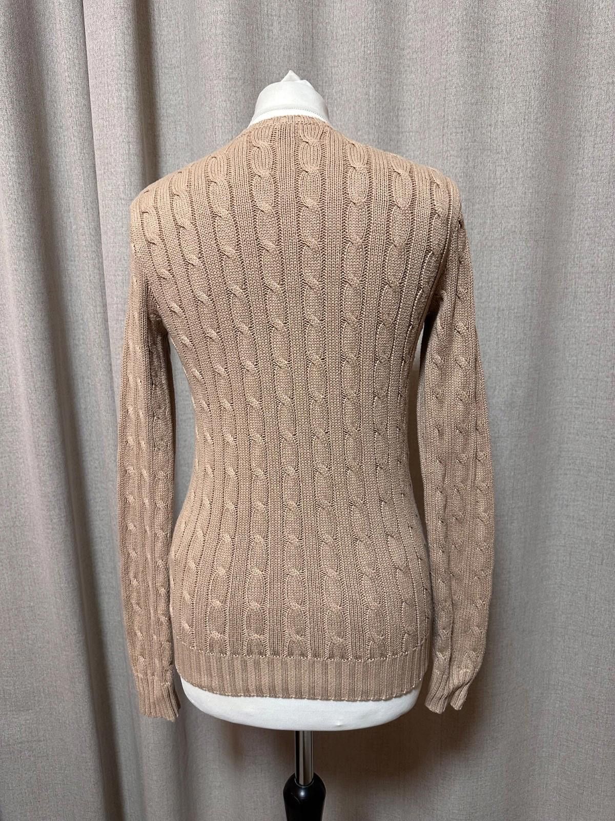 Polo Ralph Lauren Womens Polo Ralph Lauren Sport V-Neck Sweater Sz S Size S / US 4 / IT 40 - 5 Thumbnail