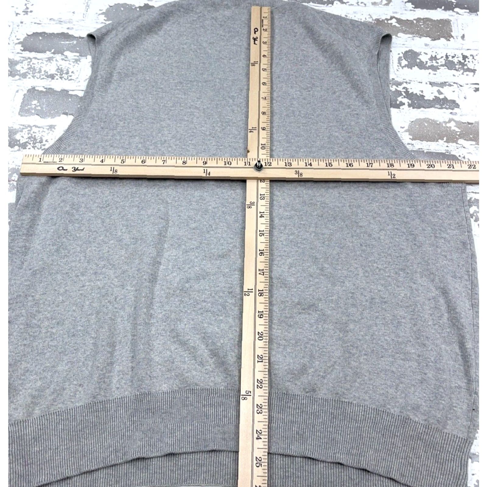 Polo Ralph Lauren Polo Ralph Lauren Sweater Vest Men L Gray Blue Pony Soft Pima Cotton Golf Knit Zipper Logo Embroidered Button Size US L / EU 52-54 / 3 - 6 Thumbnail